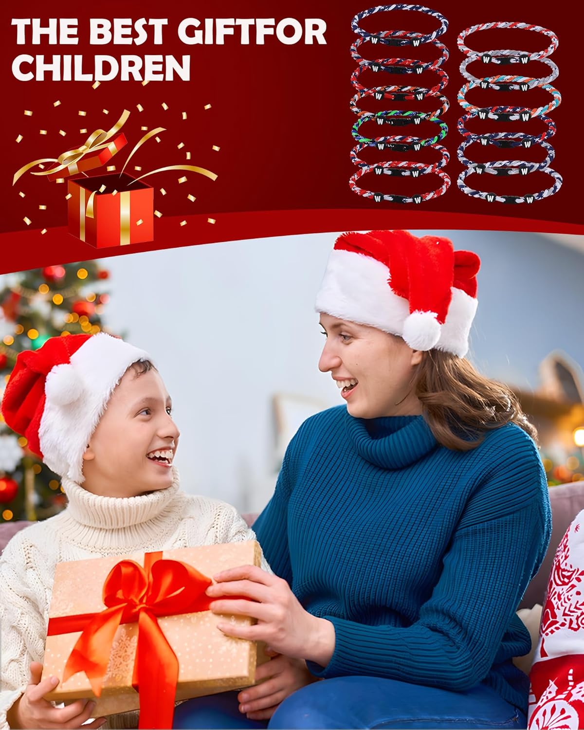 Premium Sports Baseball Necklaces for Outfit/Sport field, Classic Sports Fan Baseball Necklace w/Triple Rope Twisted Tornado Design - Image 5