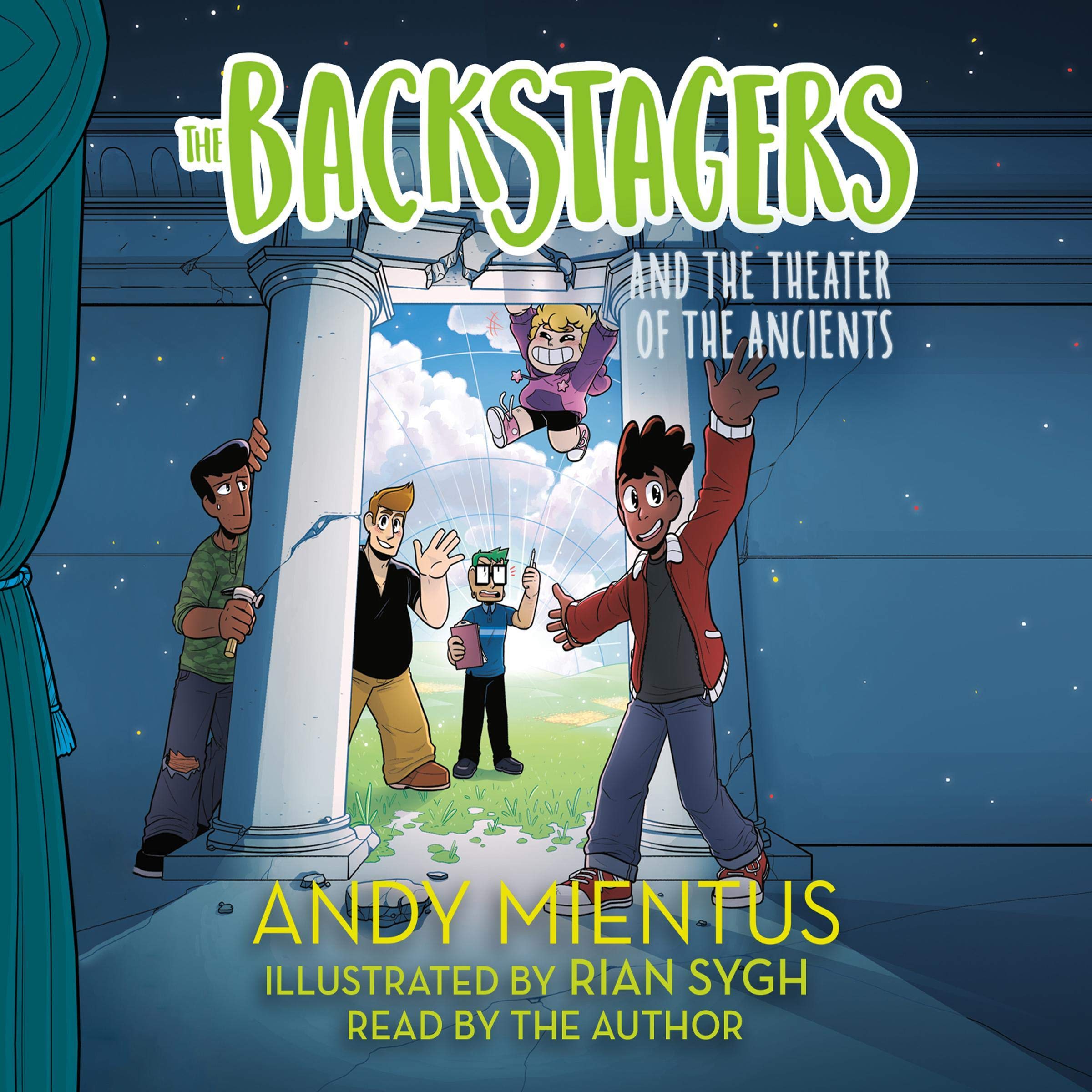 Cover art for The Backstagers and the Theater of the Ancients