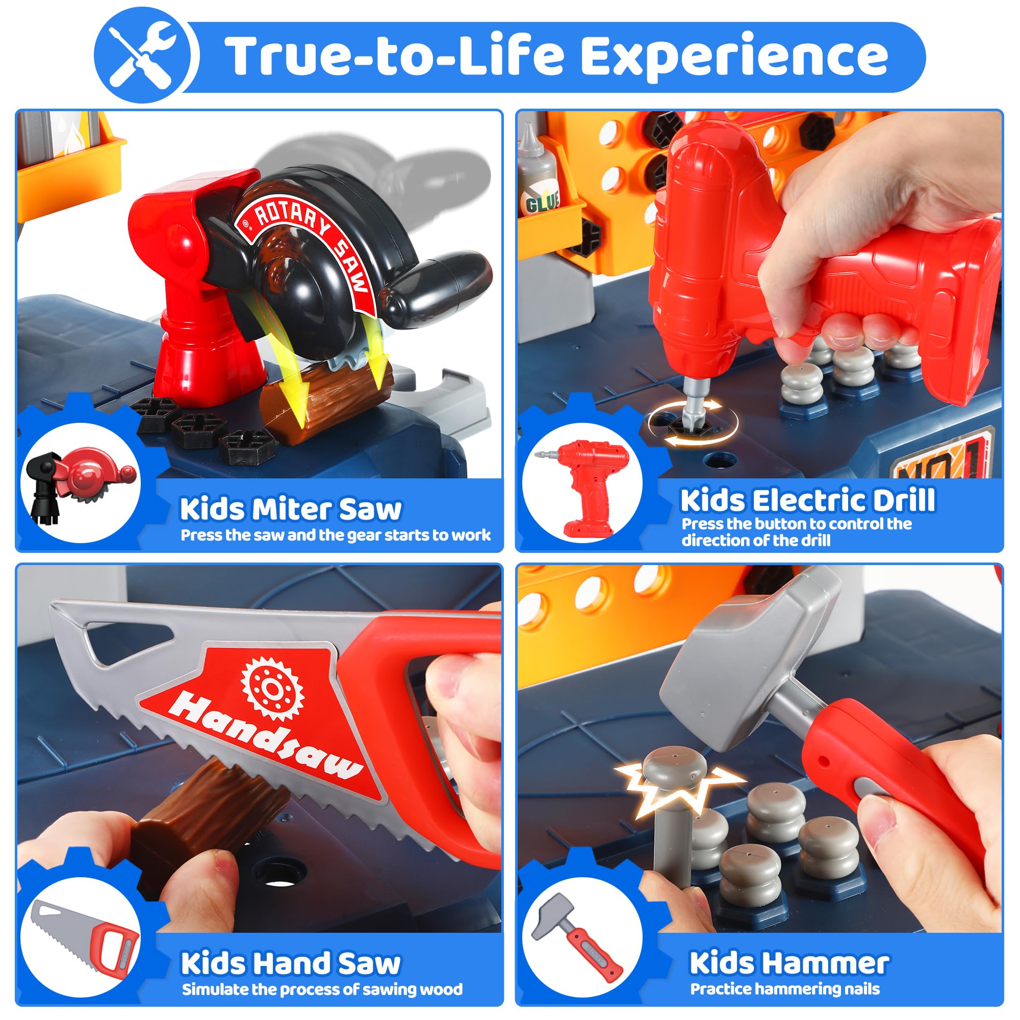 Miter Saw Black And Decker Workshop Toy BLACK DECKER Power Tool