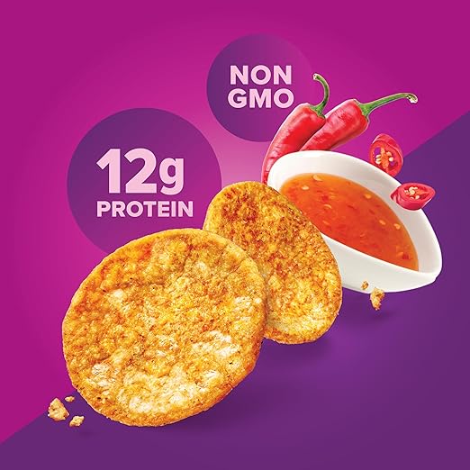 Pure Protein Popped Crisps Sweet Chili 1.27oz Pack 12 miniatura 4