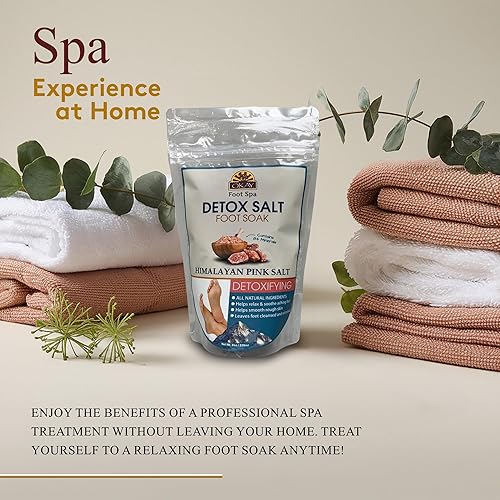 Miniatura 6 de Mineral calmante de sal rosa del Himalaya que deja los pies limpios, refrescados y relajados, sin parabenos, sin siliconas, sin sulfatos para todo