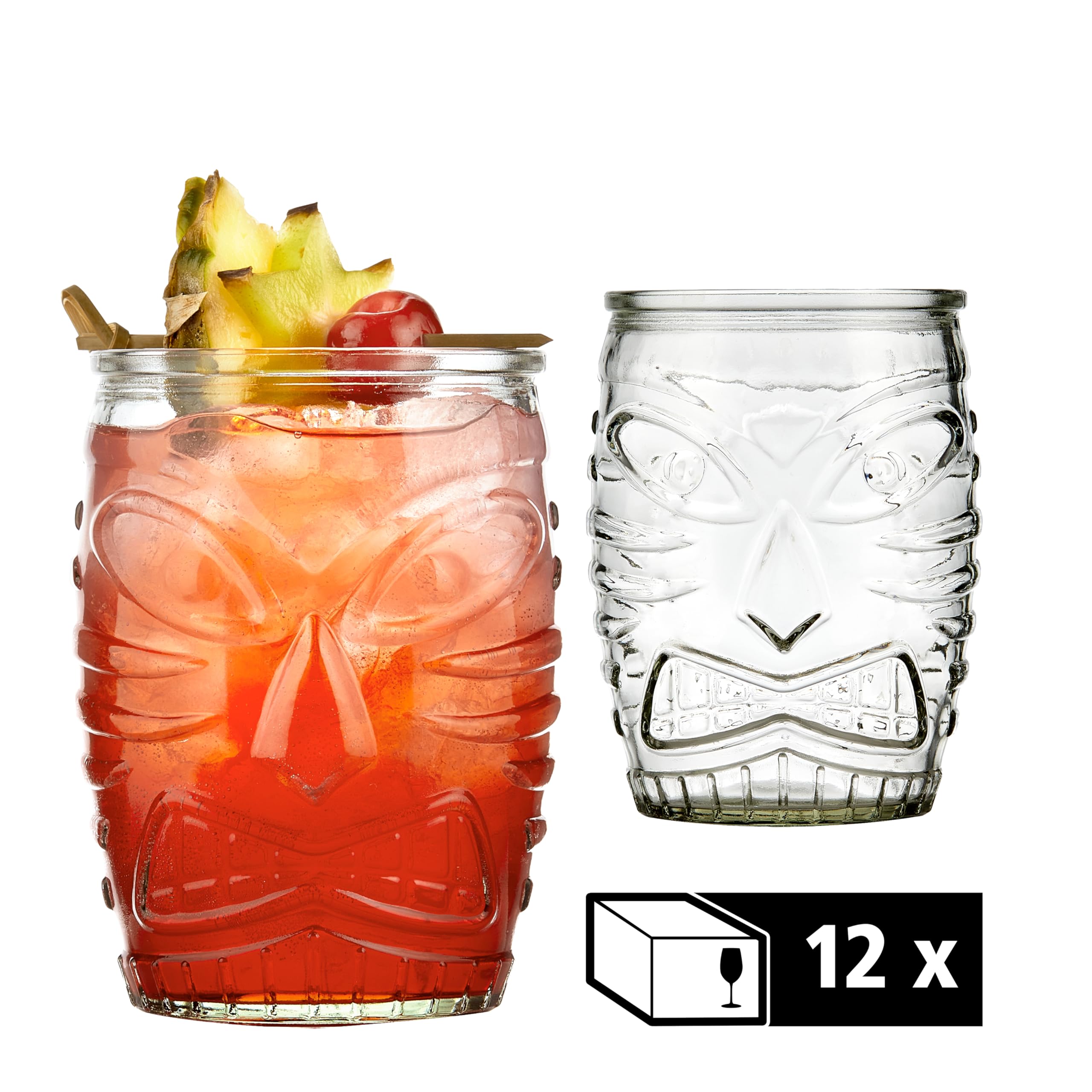 LIBBEY 70351 Trinkglas "TIKI", 473 ml, 12er Set
