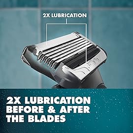 Gillette Intimate Razor for Men, Mens Pubic Razors for Manscaping, Gentle and Easy to Use, Designed For Pubic Hair, 1 Handle, 2 Blade Refills