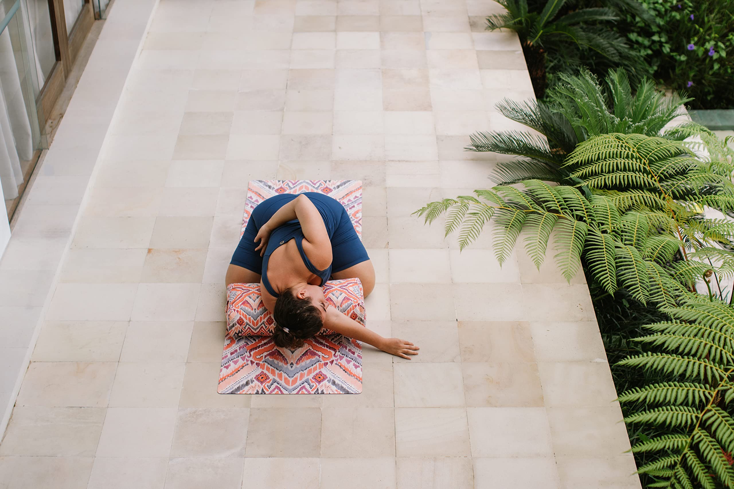 Amazon.co.jp: Yoga Design Lab ヨガボルスター ヨガクッション 洗える