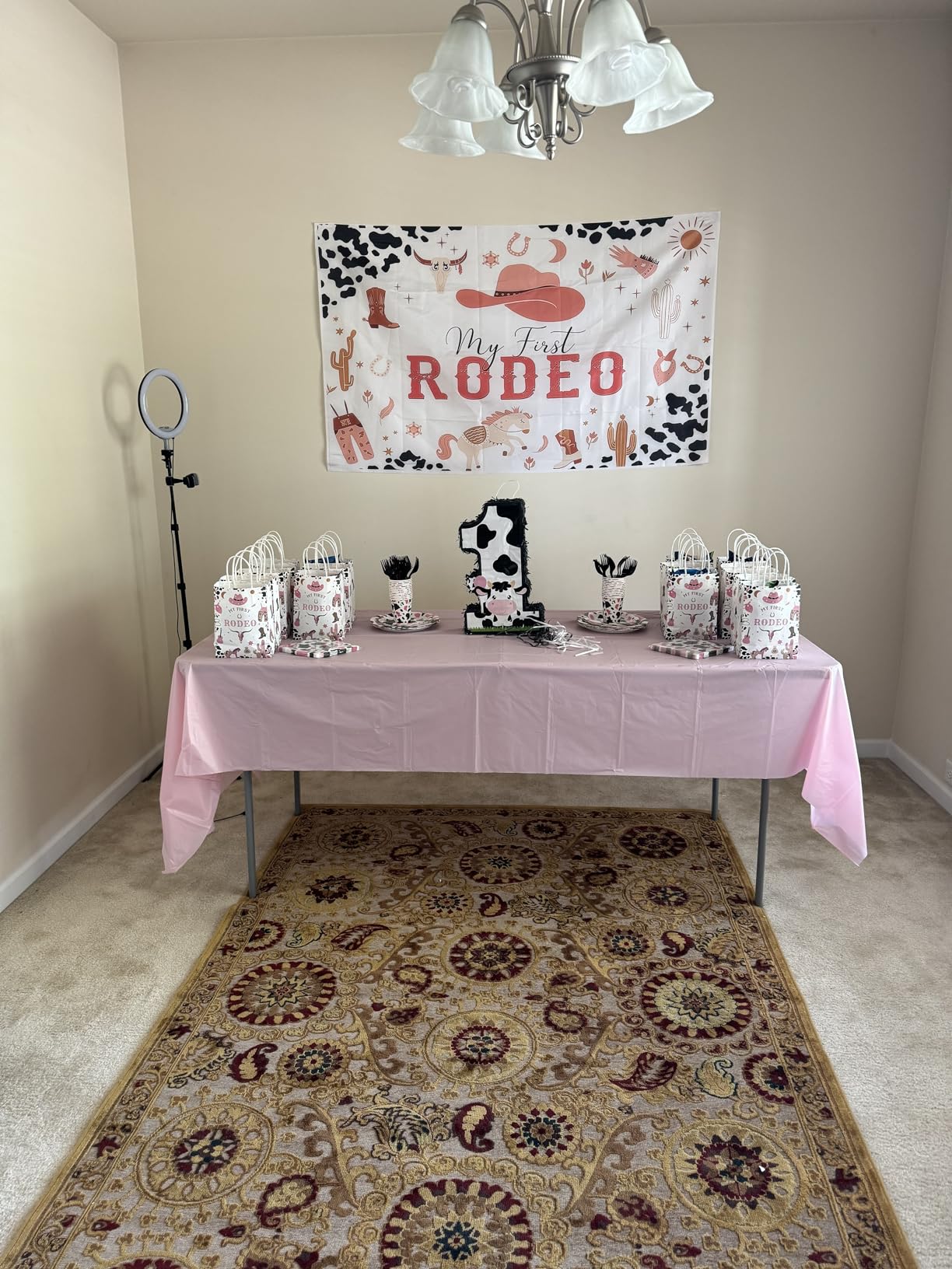 Amazon.com: 16 Pieces My First Rodeo One Birthday Party Favors Bags ...
