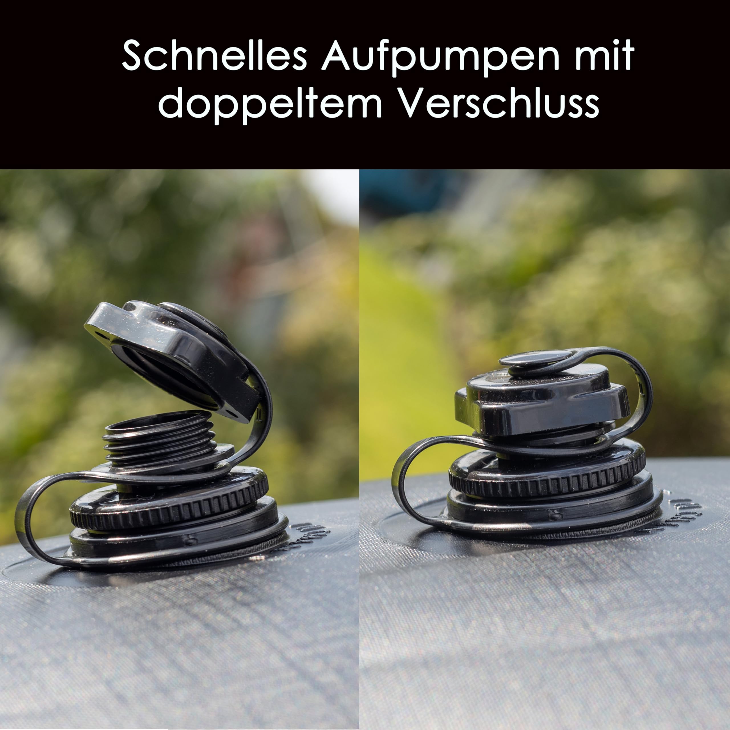Poolkissen Winter XXL (3 Meter Durchmesser) - Winterkissen für die Poolabdeckung - Winterfeste Abdeckung - Kissen für Pool, Luftkissen, Poolpolster, Überwinterung
