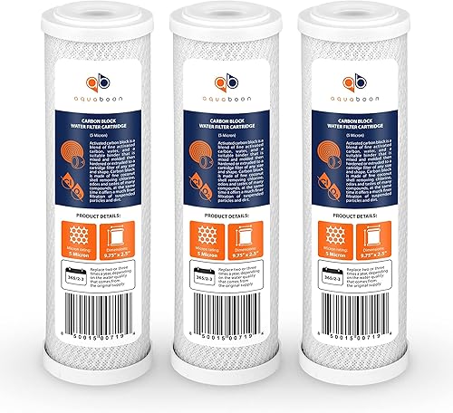 Miniatura 1 de Aquaboon filtro de agua Carbon Block CTO para sistema de ósmosis inverso