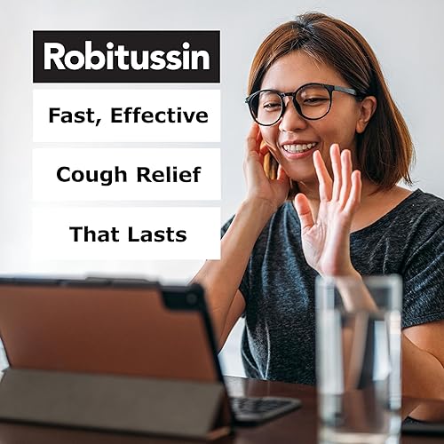 Miniatura 2 de Robitussin Tablet 12 horas para aliviar la tos y la mucosidad, de liberación prolongada, controla la tos, adelgaza y afloja el moco, sin alcohol, 1