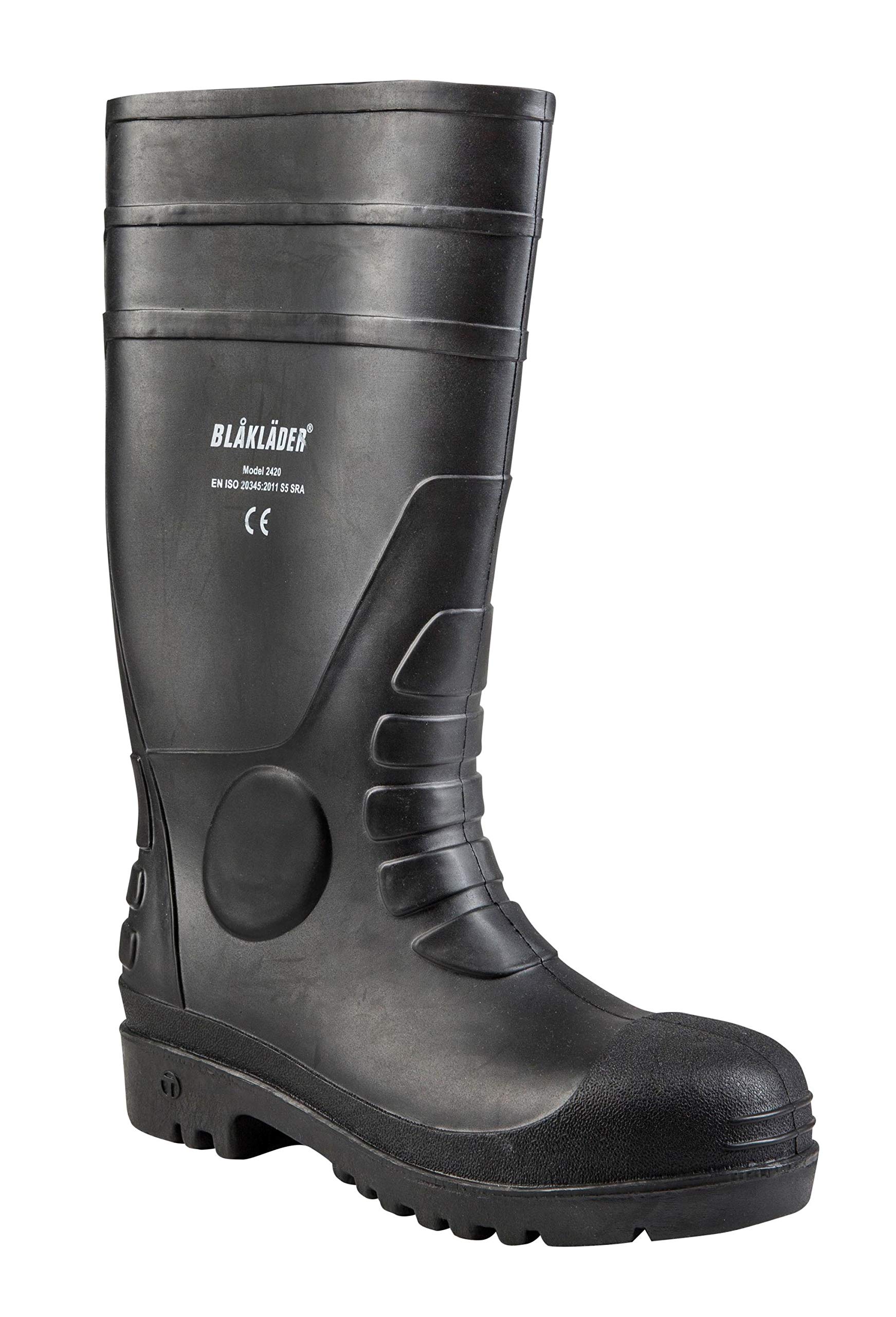 blakläder PVC Botas S5 Negro, 2420 0000 9900, talla 43