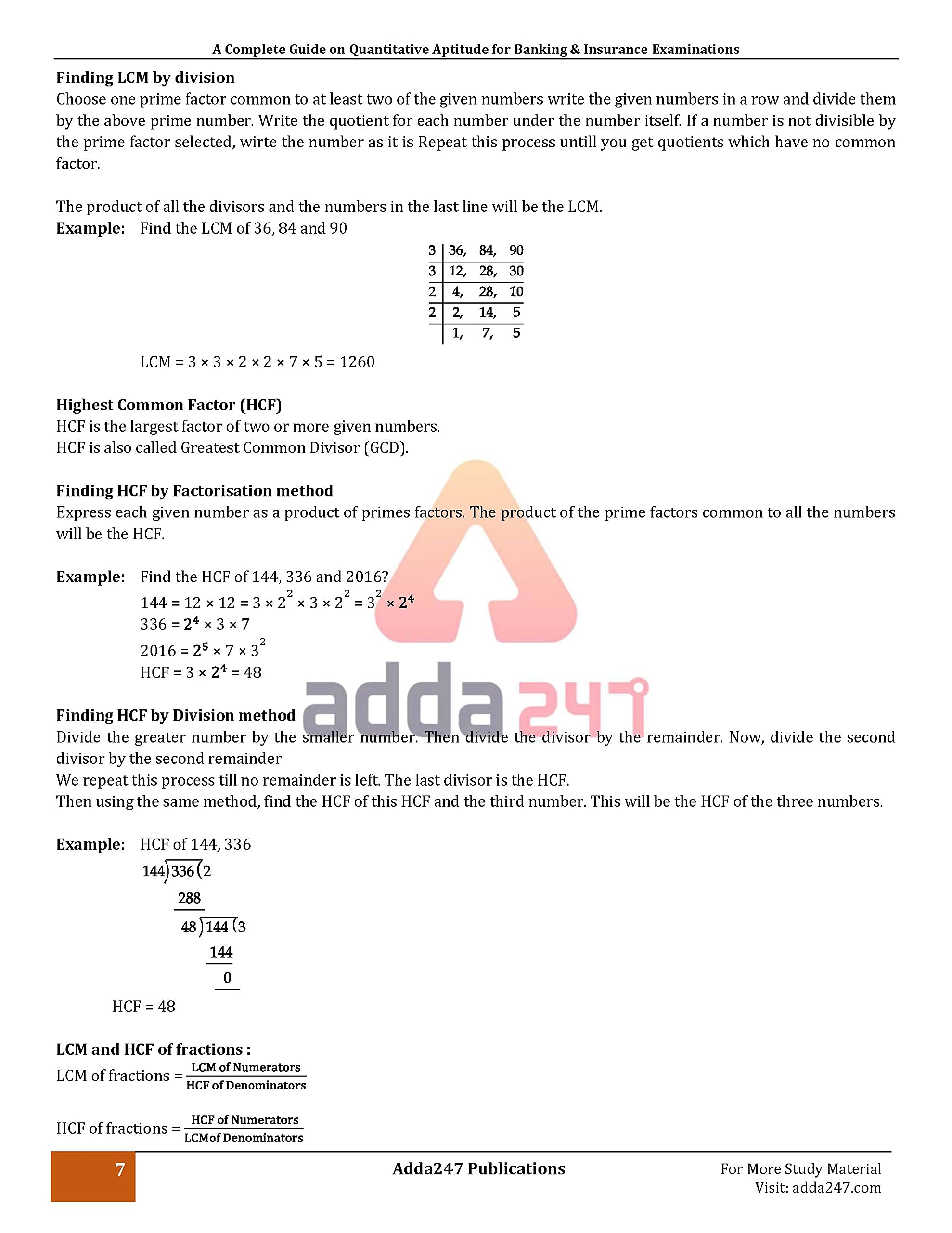 Ace Quantitative Aptitude Book For Banking and Insurance (Third English Medium Edition) 4