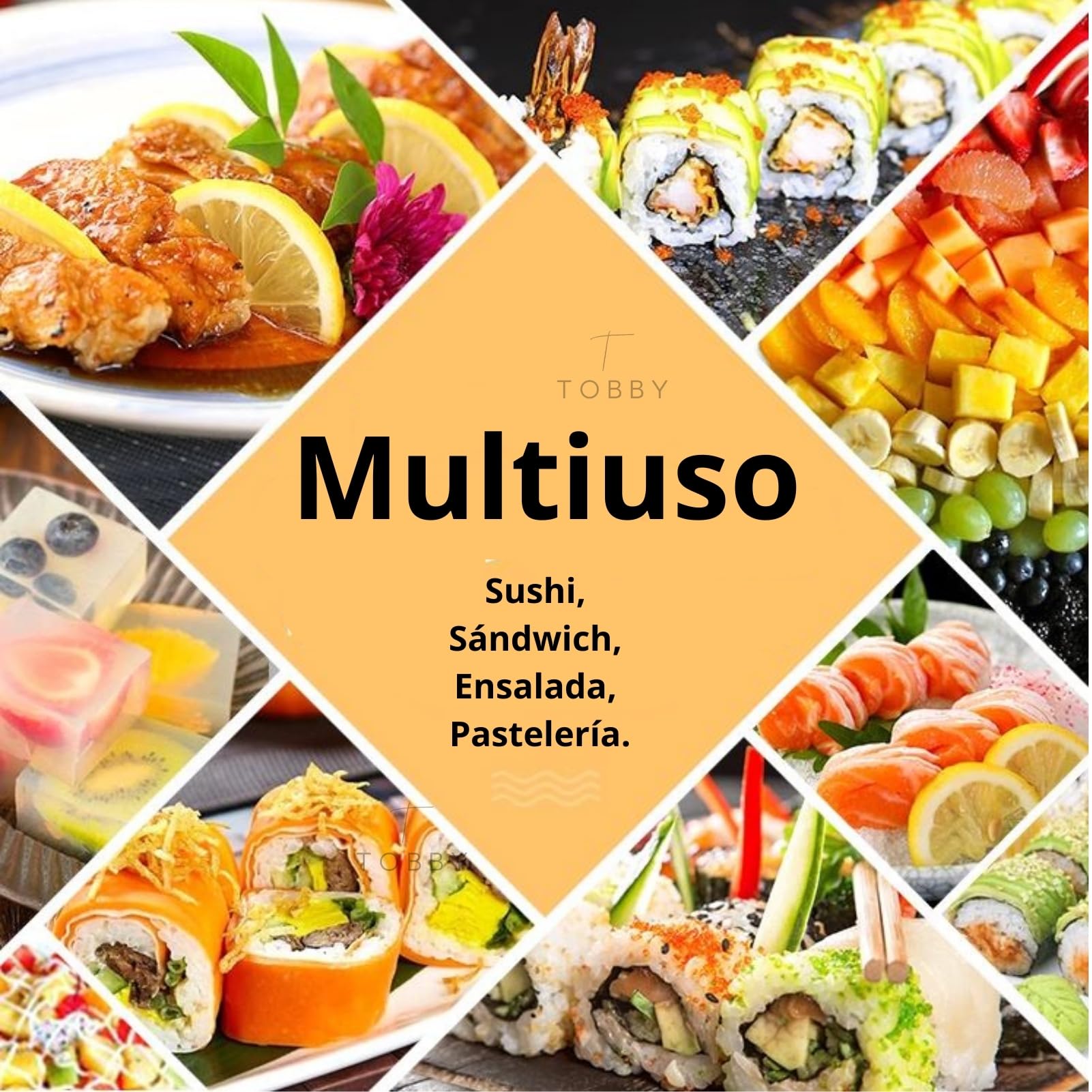 50 Uds Bandejas Reutilizables para Sushi,Envases de Plástico para Comida,Dulces,y Bocadillos,Juego de Bandejas Rectangulares para Sandwiches,Catering,Banquetes,Bodas,Cumpleaños,Baby Shower y Fiesta
