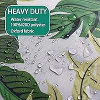 Vista 4 de Washer/Dryer Cover,Fit for Outdoor Top Load and Front Load Machine,Zipper Design for Easy Use,Waterproof Dust-proof Moderately Sunscreen