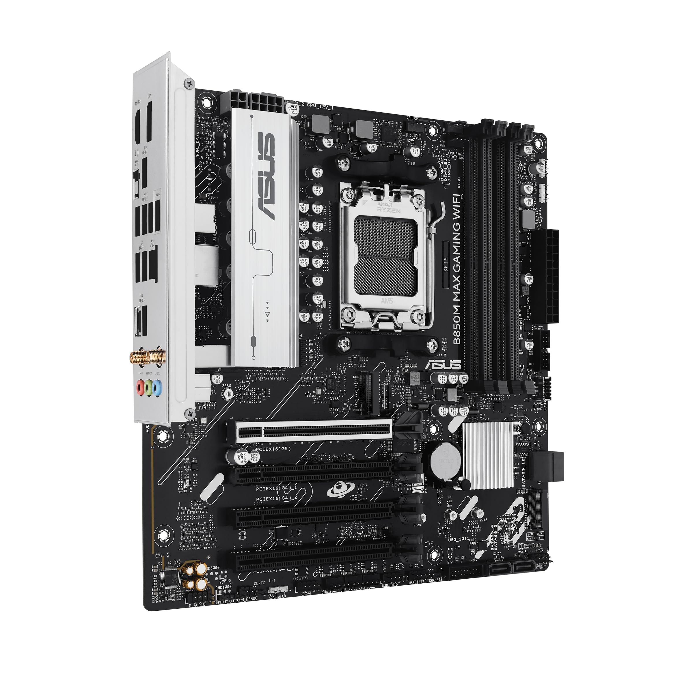 Amazon.com: ASUS B850 MAX Gaming WiFi W – AMD AM5 ATX Motherboard