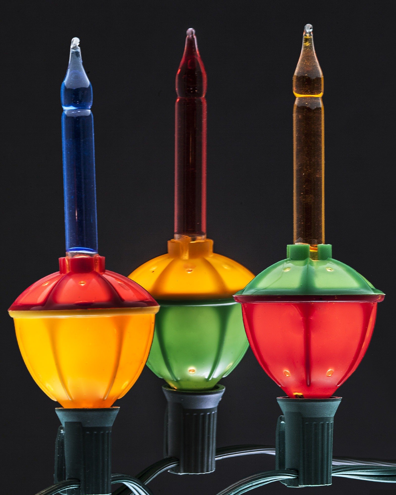 Amazon.co.jp: Holiday Pride レトロバブルクリスマスライト 7個セット