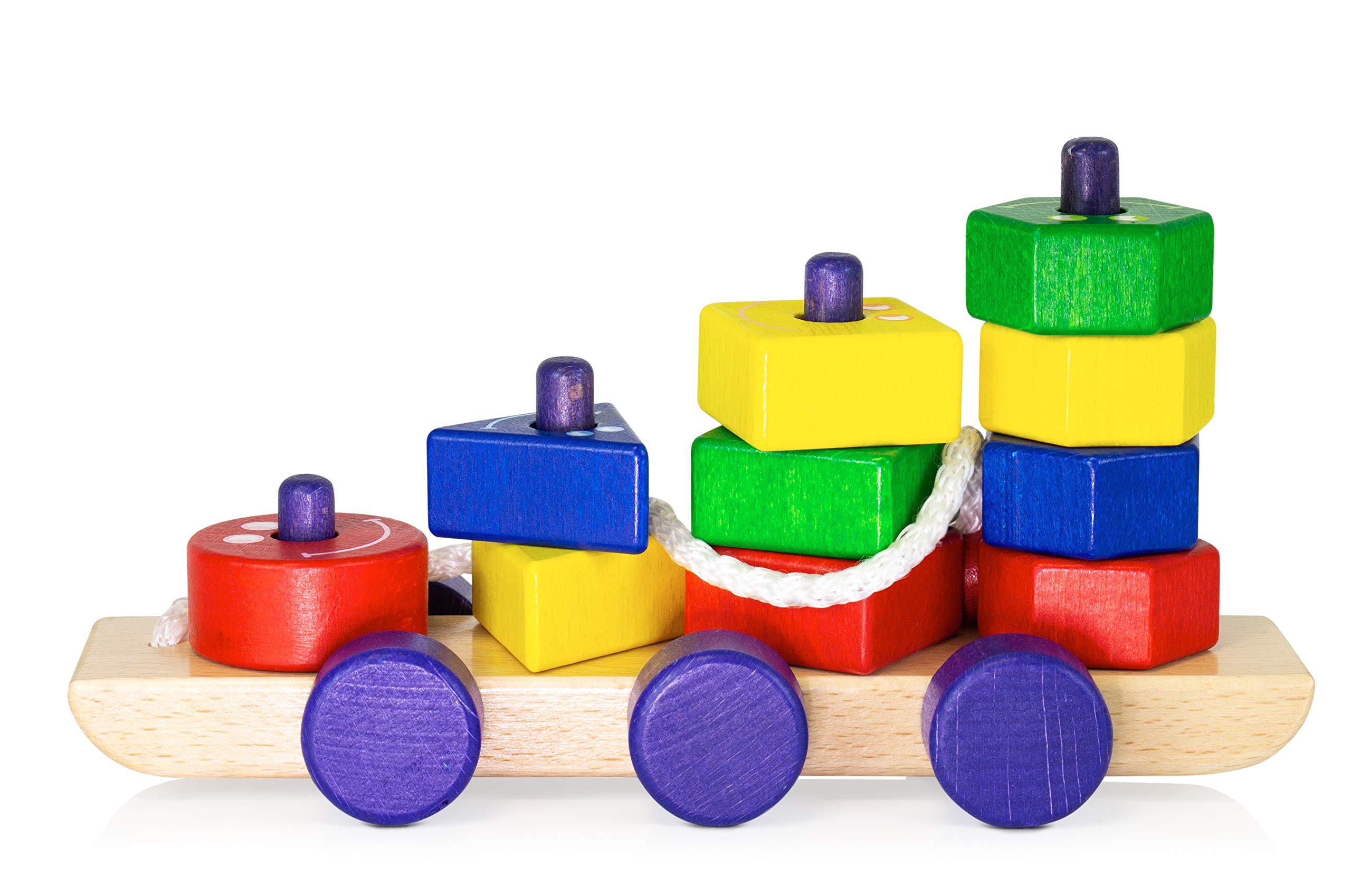 BSMedufun EF 21075 - Wooden Toy - The Faces Funny