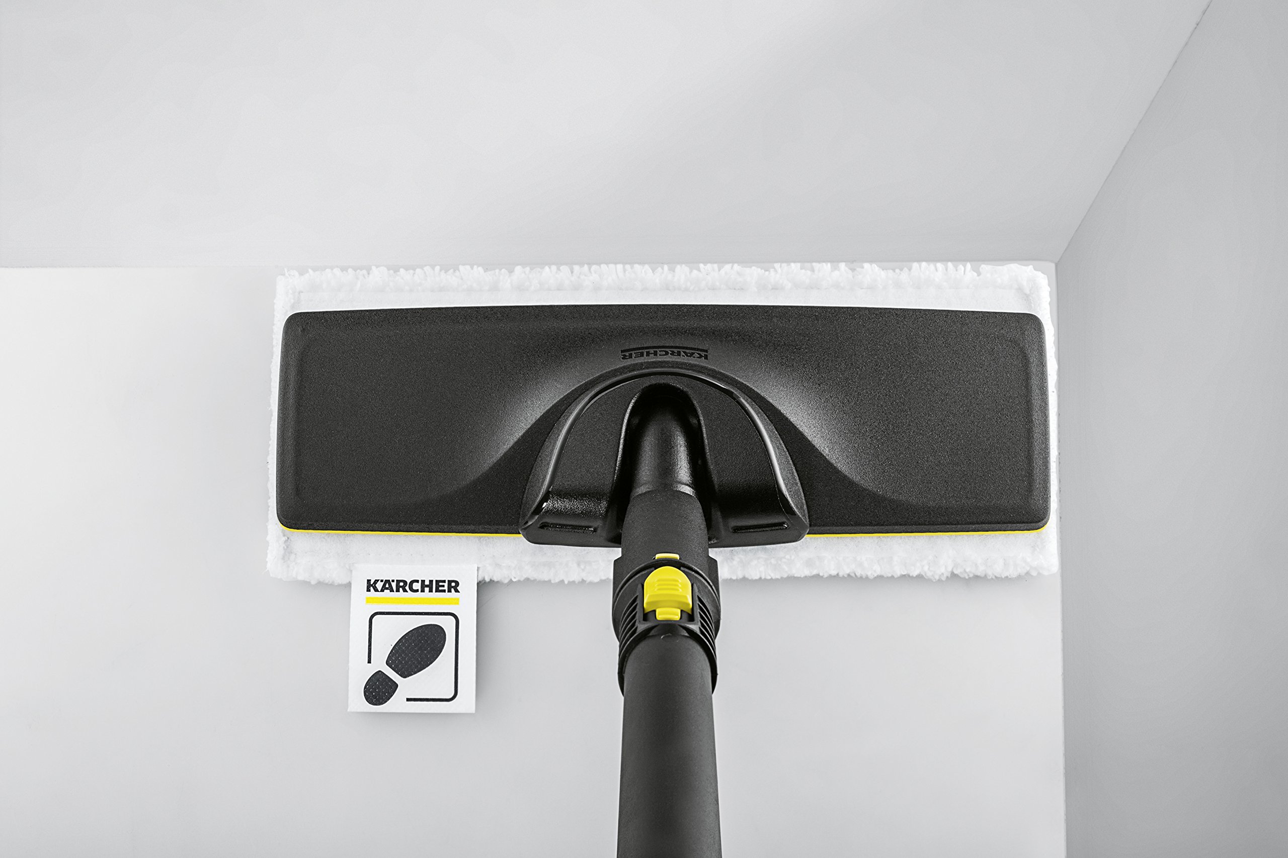 Kärcher Kit de paños de microfibra para la cocina, 2 paños para suelos, 1 funda para la boquilla manual y 1 paño para acero inoxidable, compatible con las limpiadoras a vapor SC de Kärcher