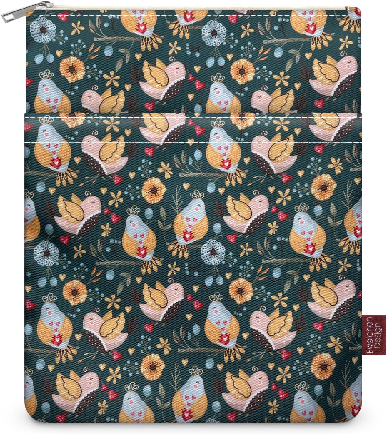 9''x11'' Book Sleeve with Zipper Book Cover for Book Lovers