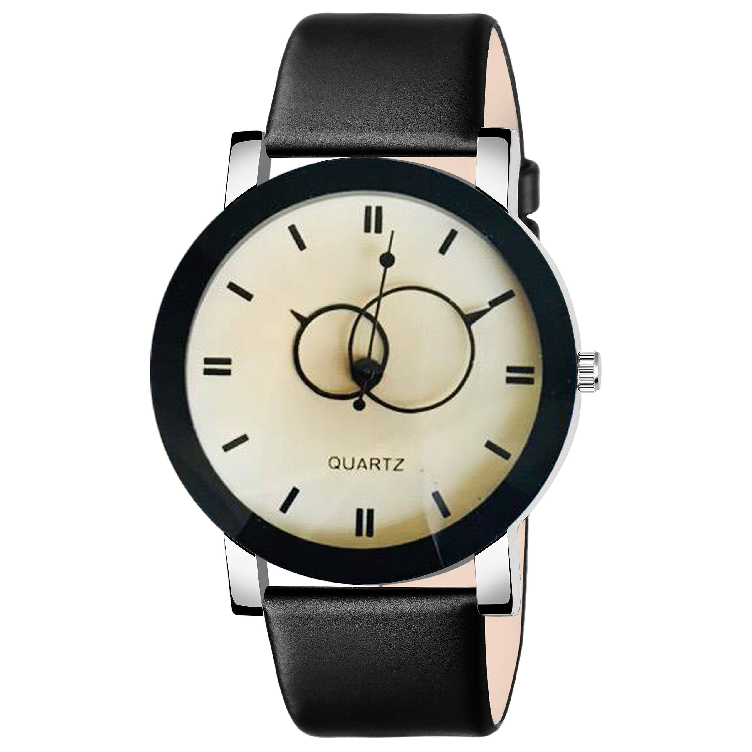 Shunya HK-518 Black White Color Diamond Crystal Glass Analog Watch Analog Watch - for Men (B08B563YS5) Amazon Price History, Amazon Price Tracker