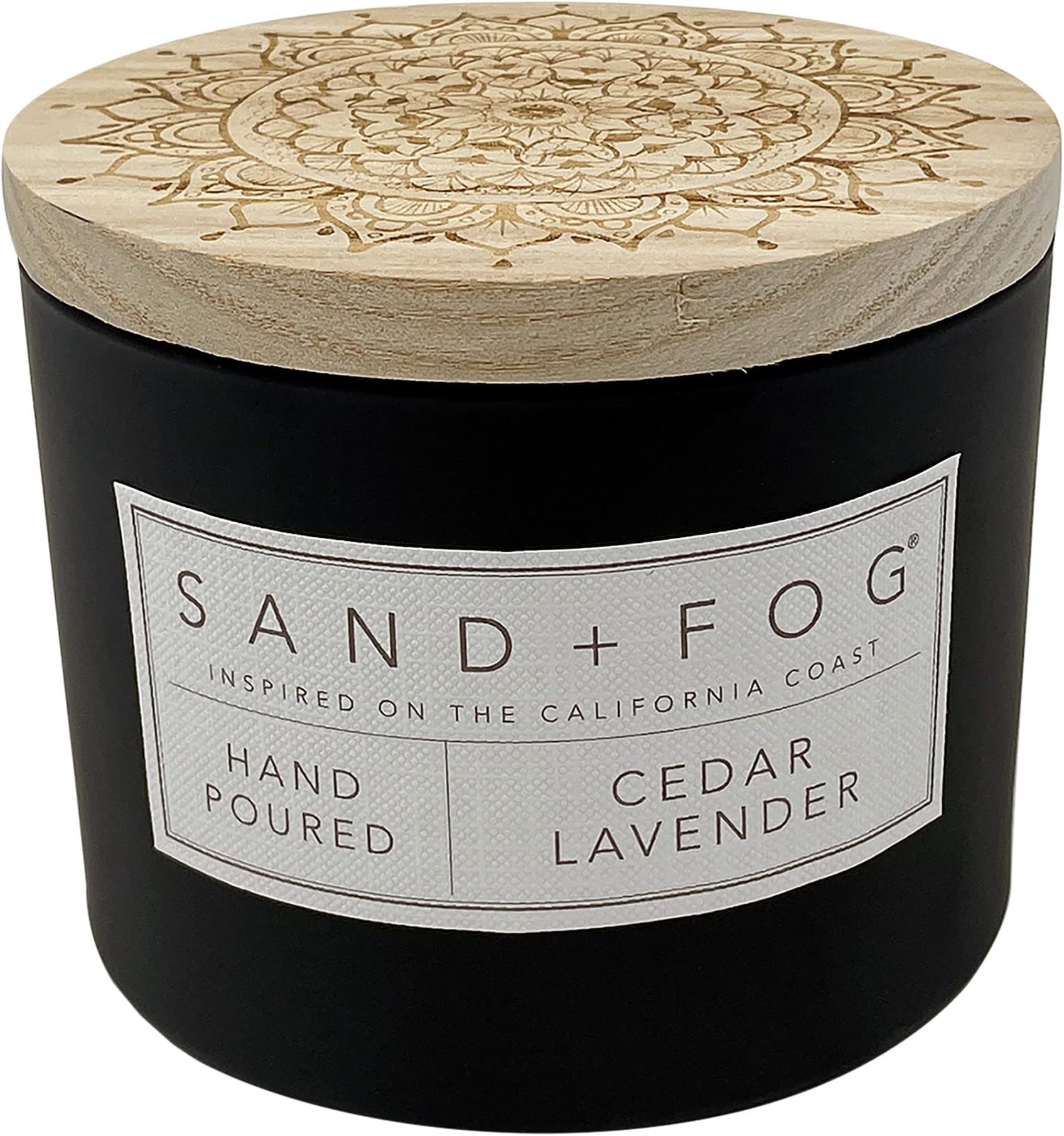 Scented Candle - Cedar Lavender – Additional Scents and Sizes – 100% Cotton Lead-Free Wick - Luxury Air Freshening Jar Candles - Perfect Home Decor – 12oz