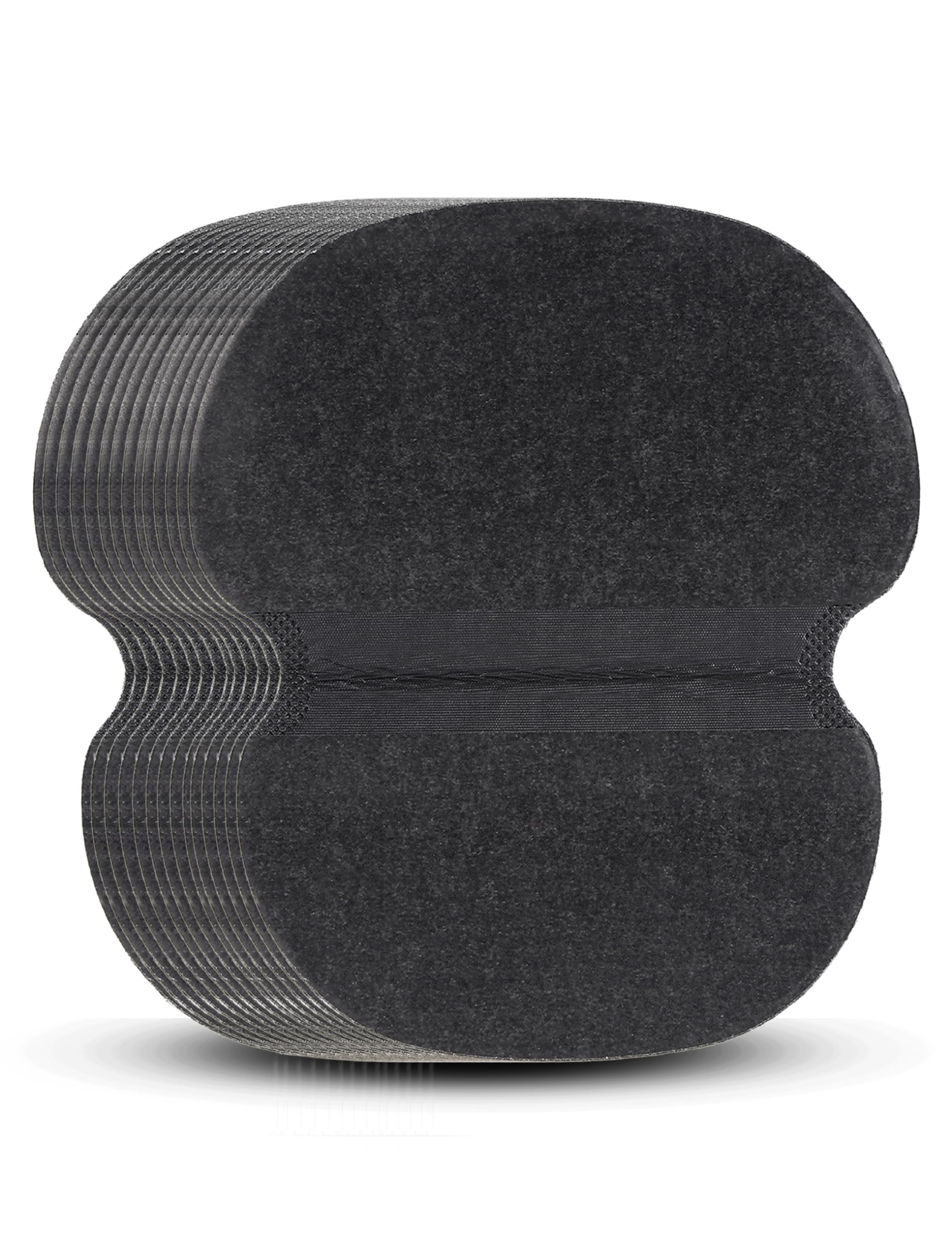 Armpit Protector, Armpit Sweat Pad, Underarm Sweat Pad, 60pcs Non Woven Fabric Dress Clothing Underarm Black, Especially Suitable for