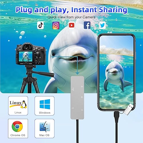 Miniatura 5 de Lector de tarjetas USB C USB 3.0 CFast, tarjeta de memoria CFast 2.0 de 5 Gbps CFastSD UHS-I MMCTF Micro SDXDCF Compact Flash Lectura 5 tarjetas