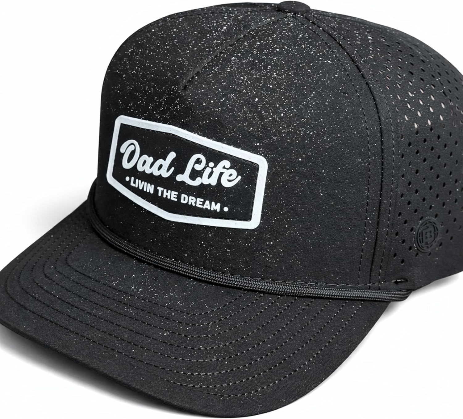 BRIMZ Outdoor Performance Hat - Water & Sweat Resistant Hats - Breathable & Moisture-Wicking Snapback