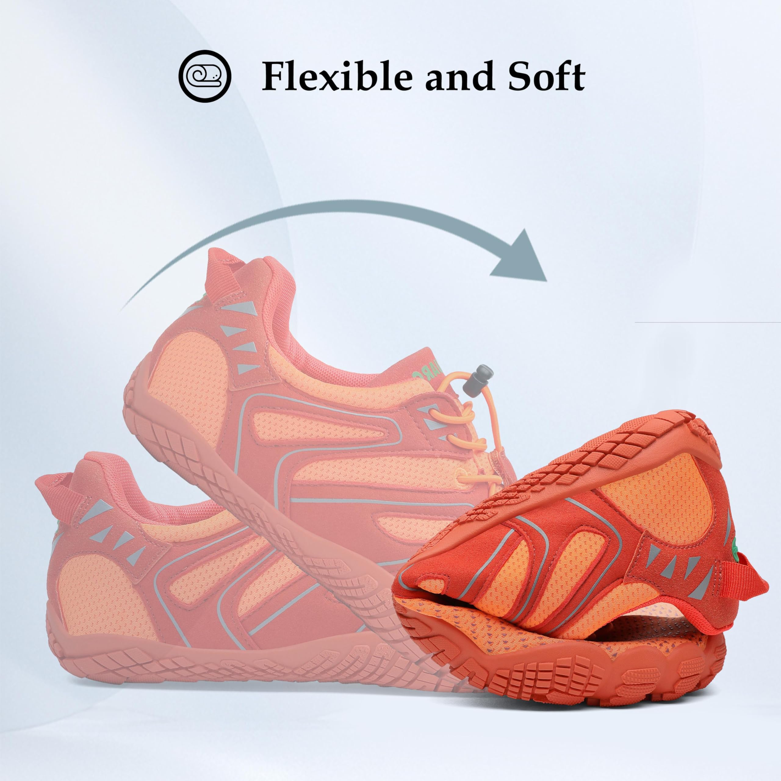 SAGUARO Scarpe Barefoot Minimaliste Uomo Scarpe da Trail Trekking Scarpette da Scoglio