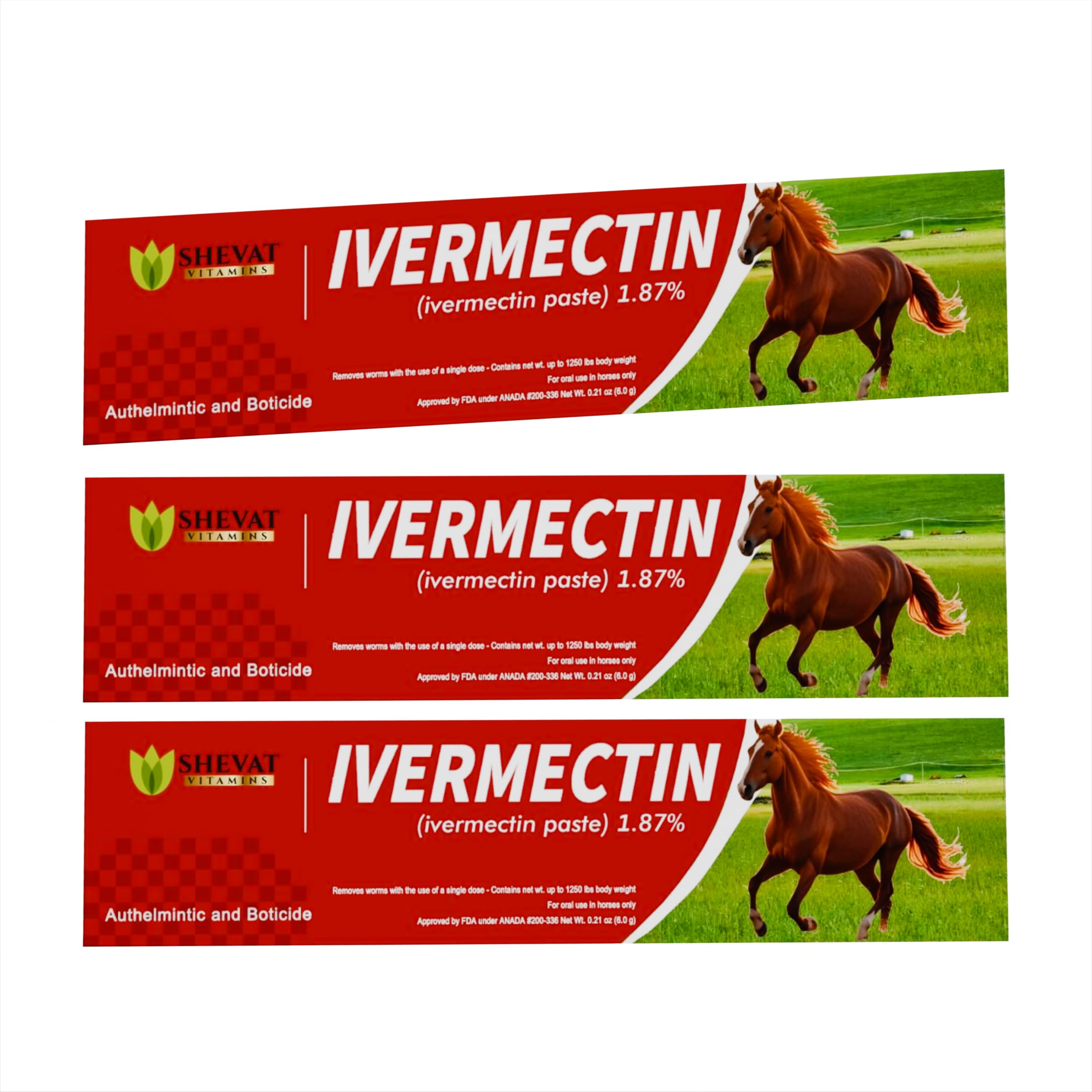 Ivermectin Horse Paste 1.87% (6.08g)