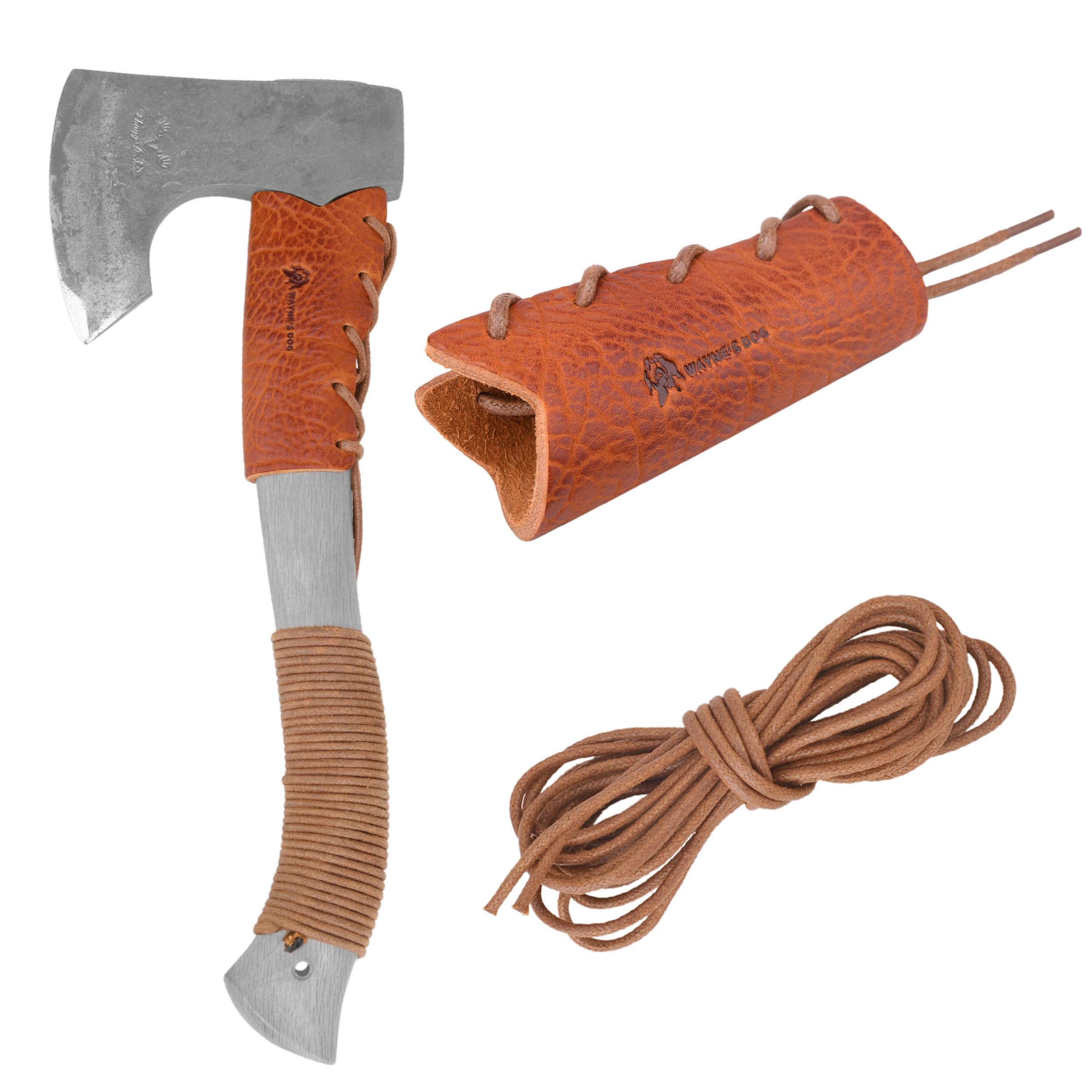 Amazon.com : Leather Axe Collar Guard, Axe Handle Wraps Covers for