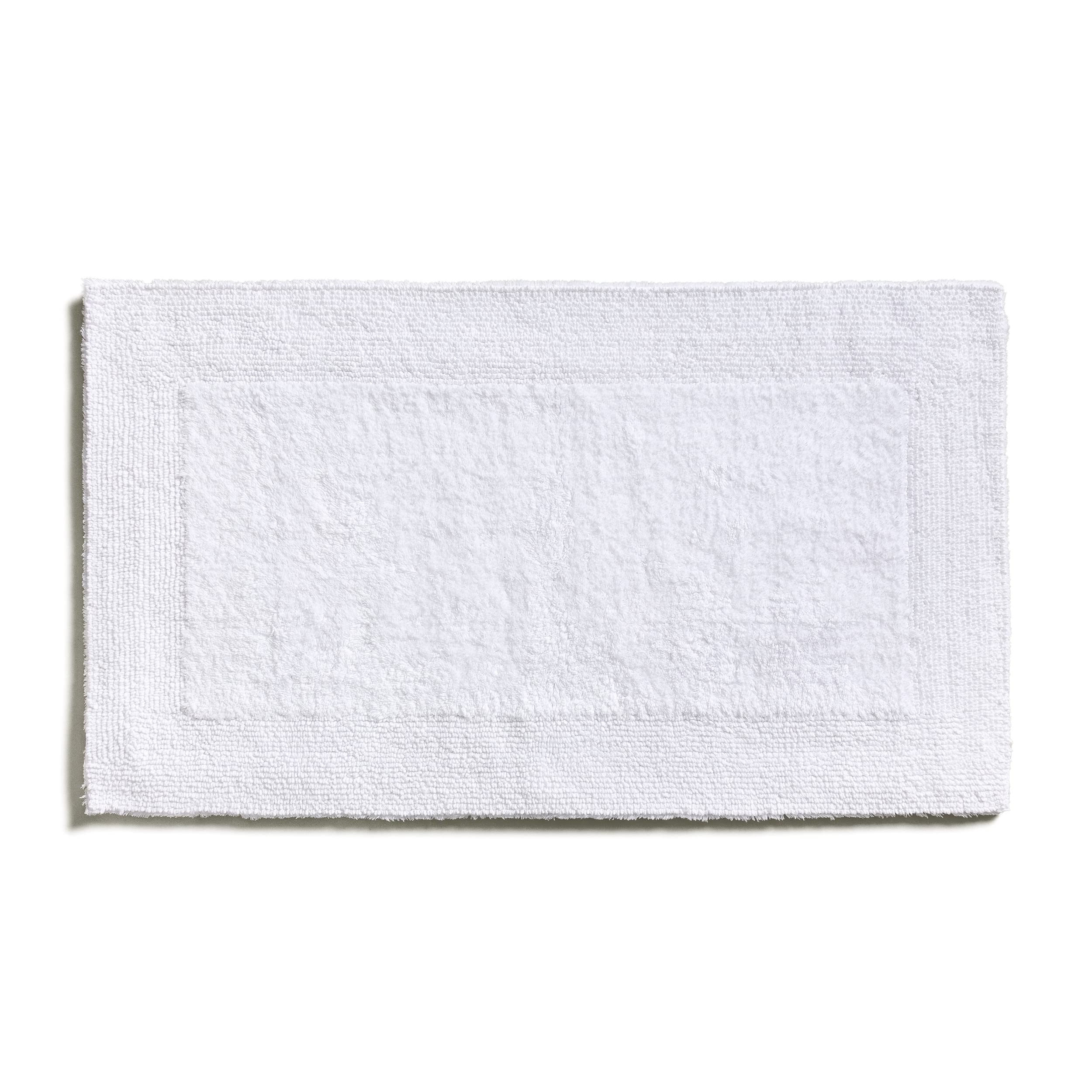 möve Loft dywan łazienkowy 60 x 100 cm ze 100% bawełny, śnieg