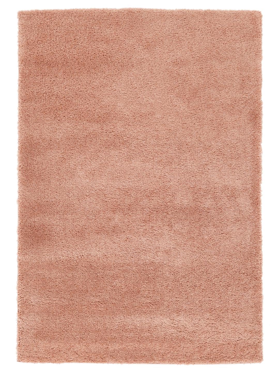 RugVista Comfy, Alfombra Infantil, 100 x 160 cm, Alfombra para niños, Alfombra de Juegos Bebe, Shaggy Handloom, Anudada a máquina, Pelo Alto, Sin sustancias nocivas, Rosa sombreado,