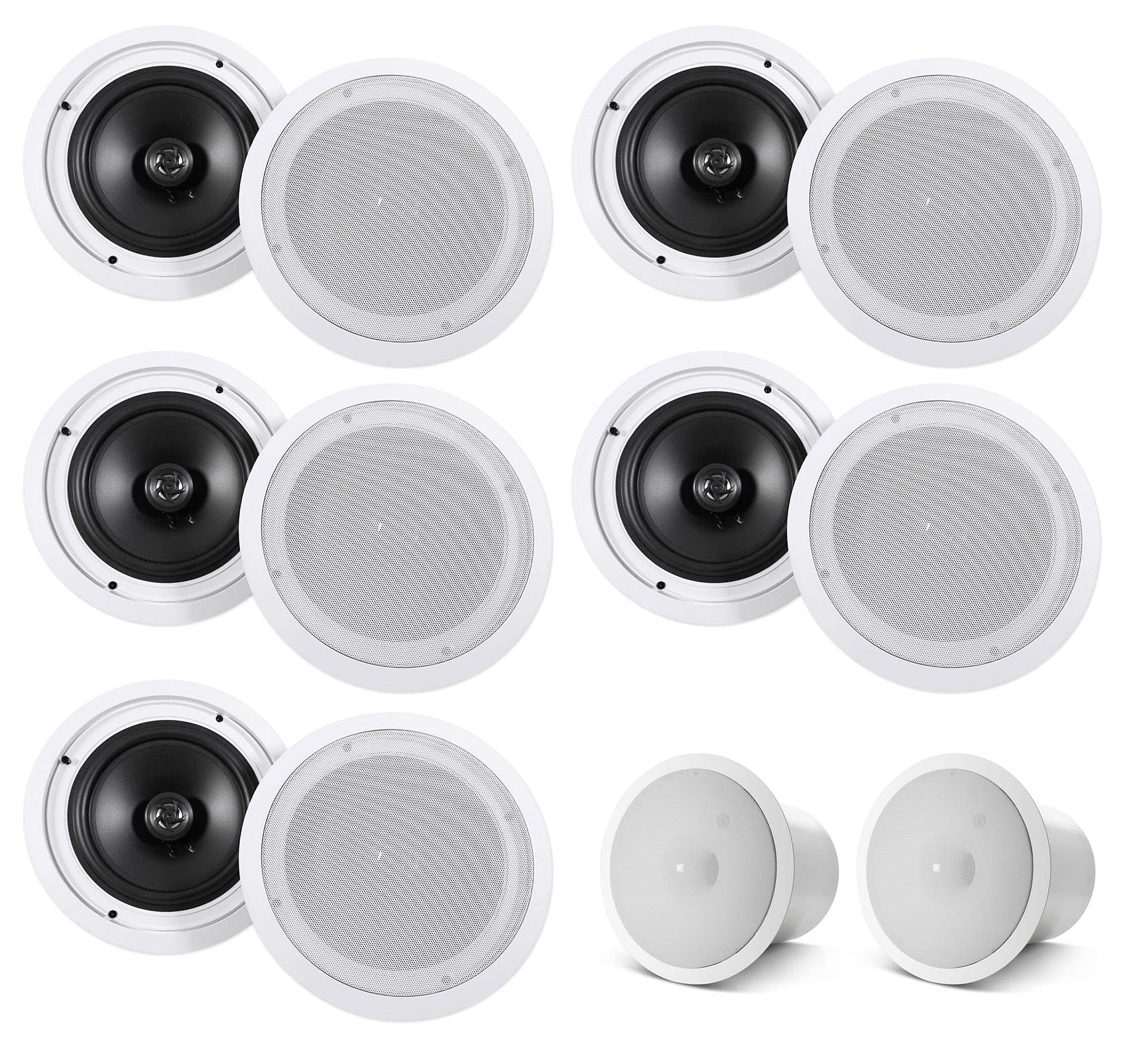 Rockville Audiosavings Bundle: (5) Pair HC85 8