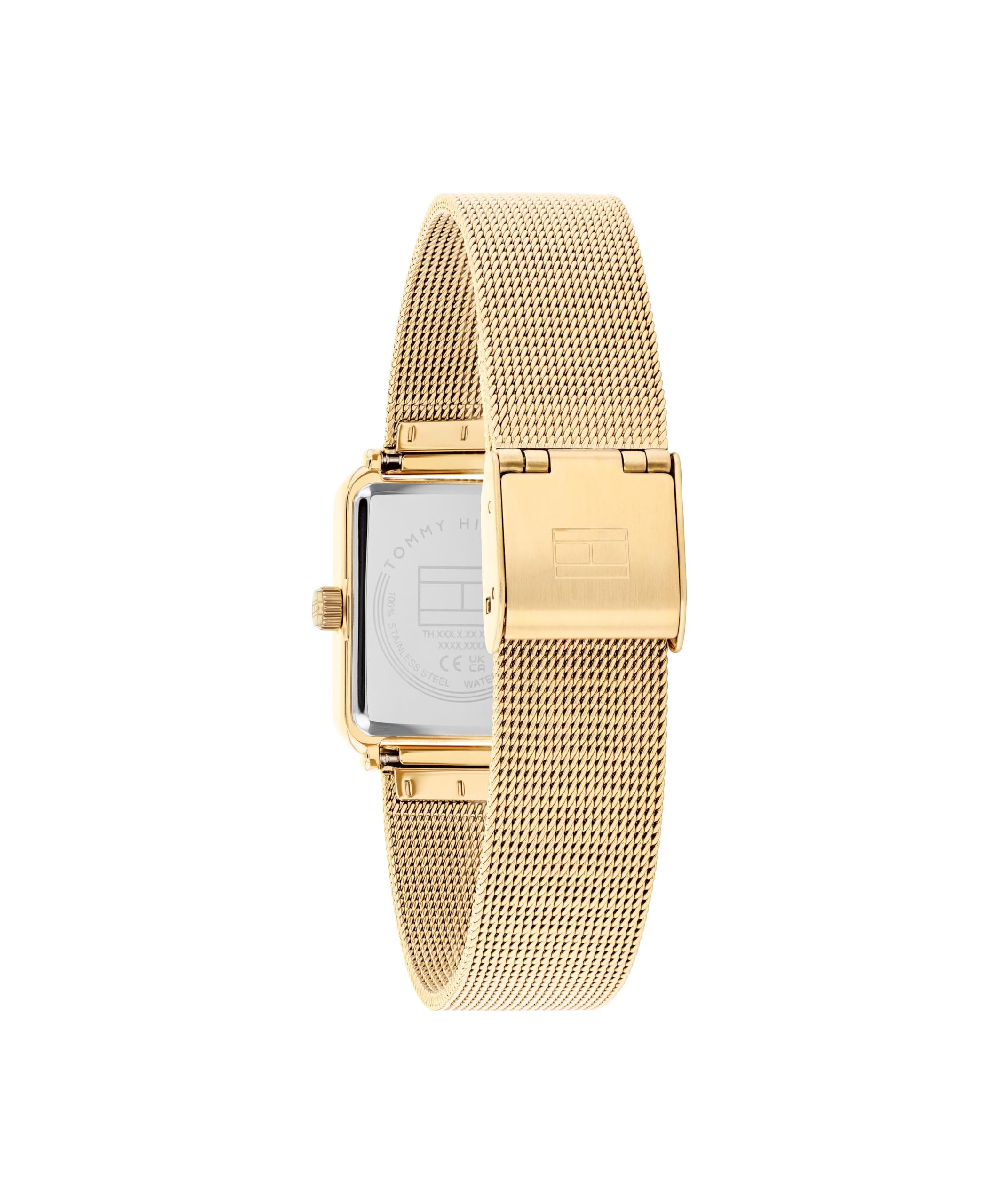 Tommy Hilfiger Reloj de Movimiento de Cuarzo de Dos Manecillas para Mujer con Correa de Malla de Acero Inoxidable – Disponible en Oro Rosa, Plateado o Dorado