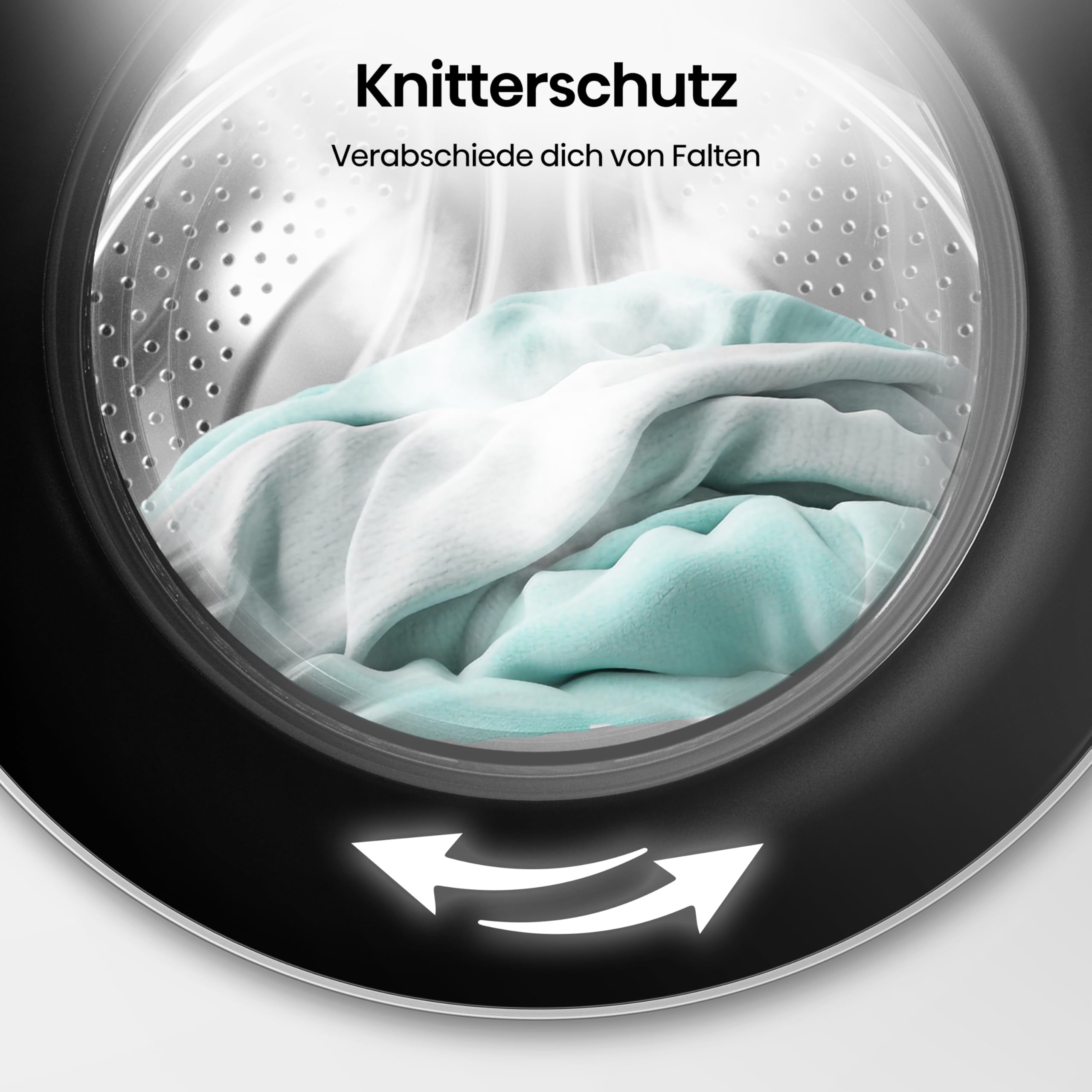 Hisense WD1I8042BWP2 Waschtrockner, 8 Kg, 1400 U/Min, 15 Programme, Automix-Waschmittelschubfach, Pure Jet, Wash&Dry 59', Eco Refresh, Schnellwaschgang, Dampffunktion, Anti-Allergie, EEK A-D, Weiß
