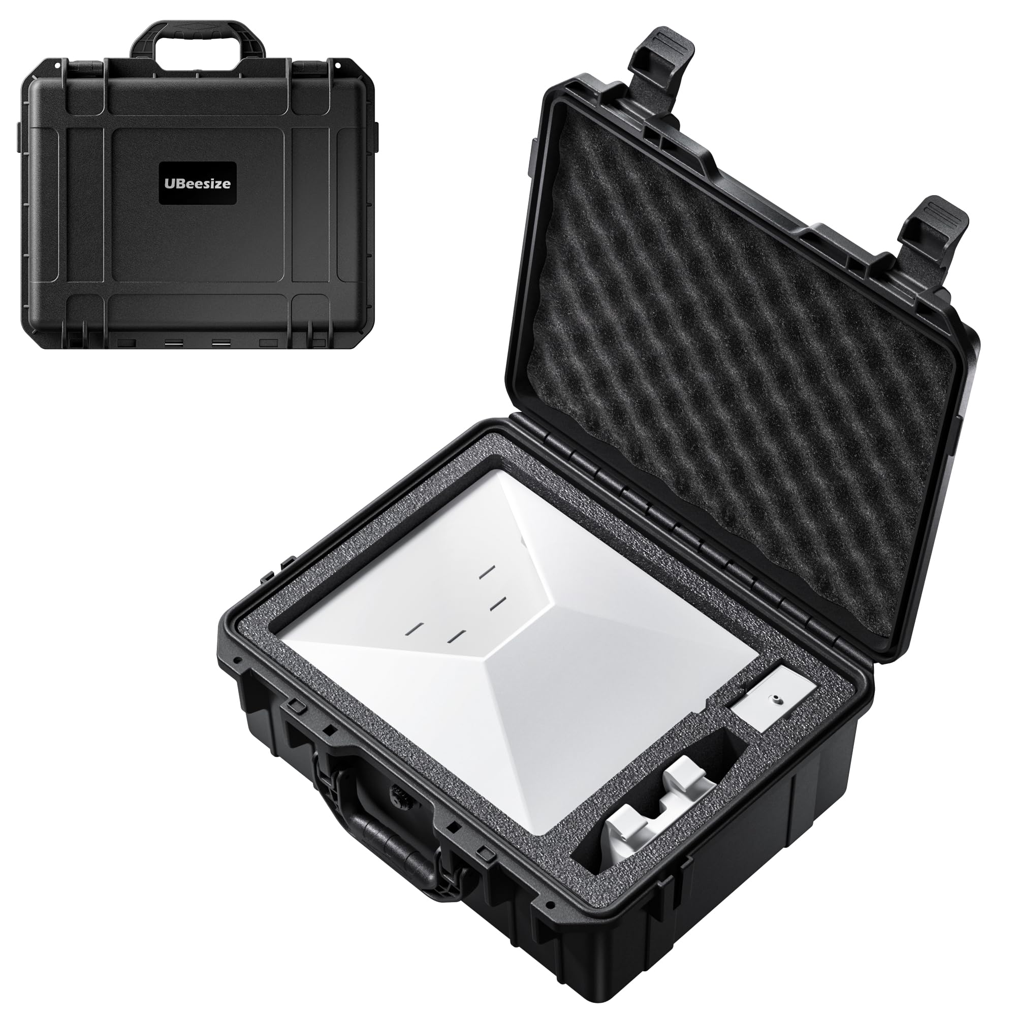 UBeesize Starlink Mini Case Travel, Waterproof Hard Protective Case with Precision Cut Foam, Portable Carrying Pack for Mini Starlink Satellite Dish