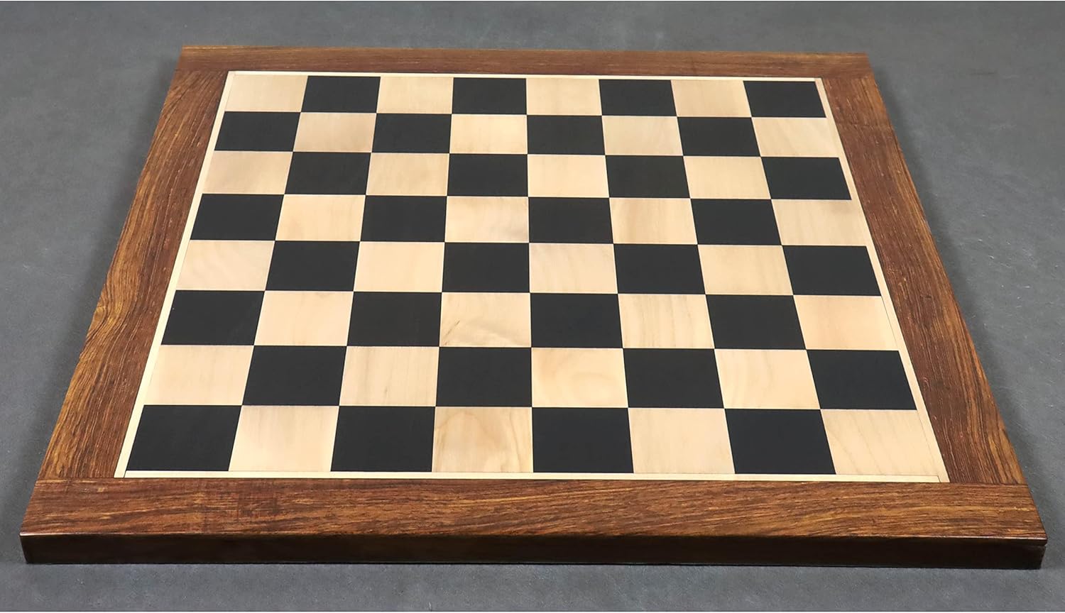Royal Chess Mall – Tablero grande de ajedrez de madera de arce y ébano ...
