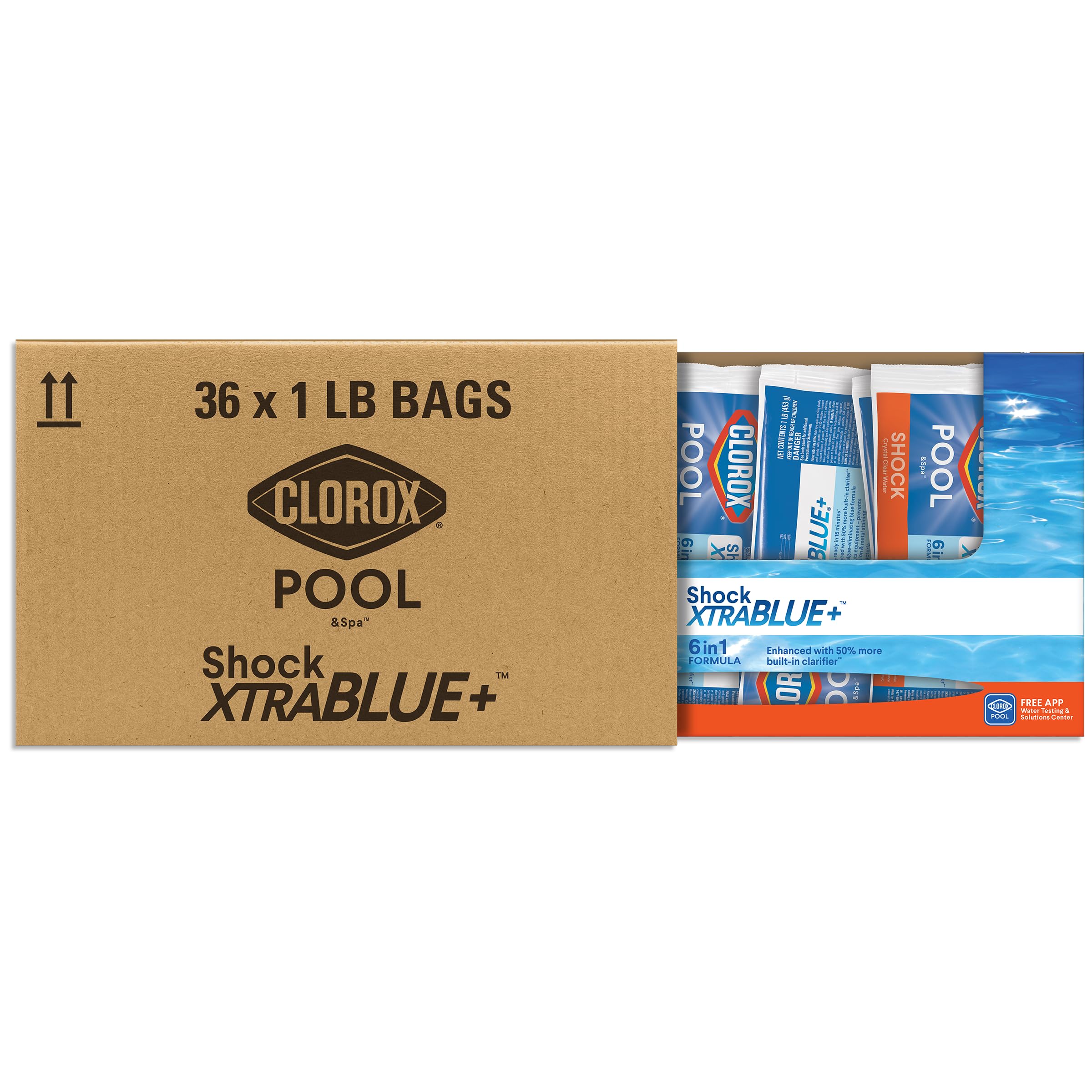 Amazon.com : Clorox® Pool&Spa™ Shock XTRABLUE® Plus, Kills