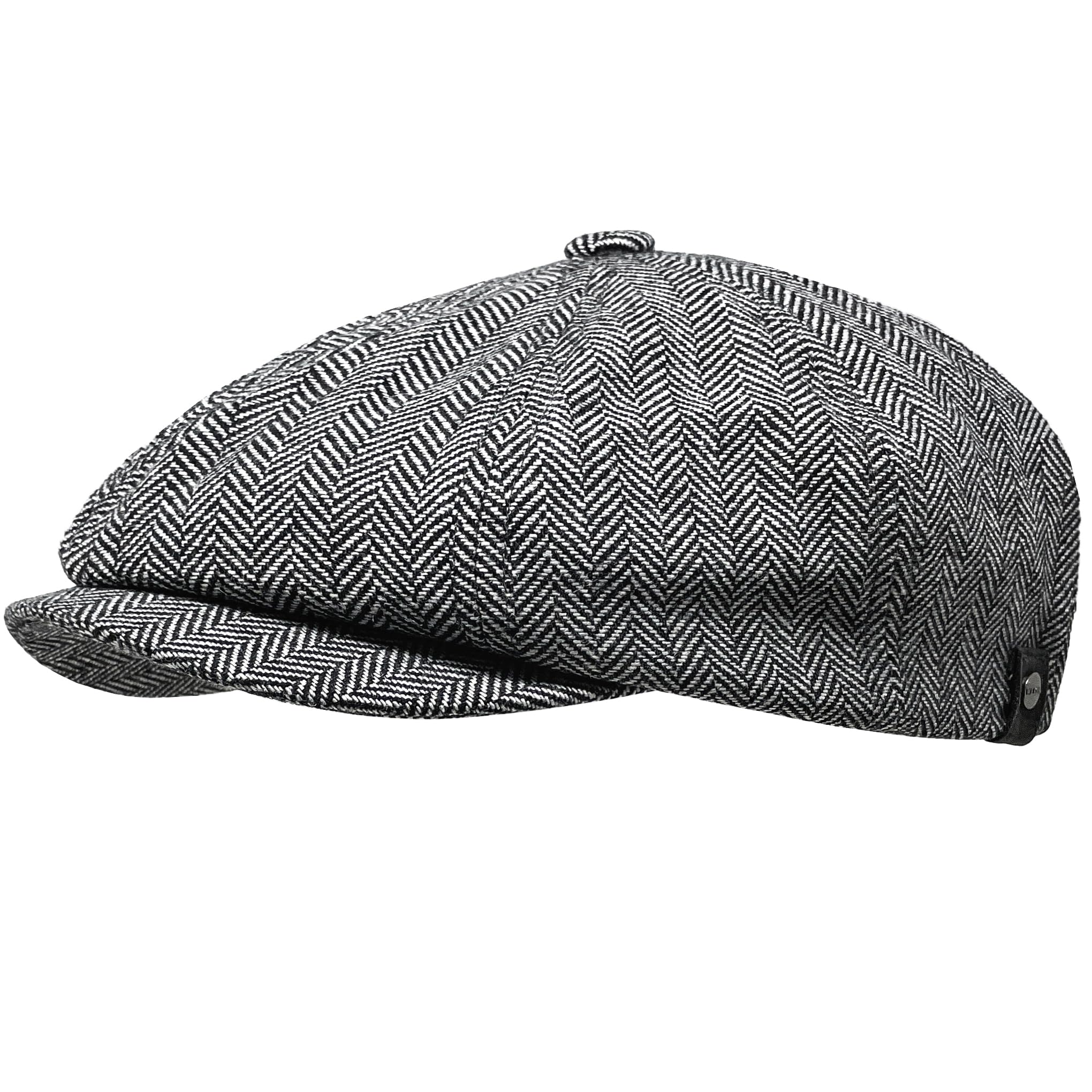 Schiebermütze Herren Schirmmütze Herrenmütze Newsboy Flat Cap Mütze