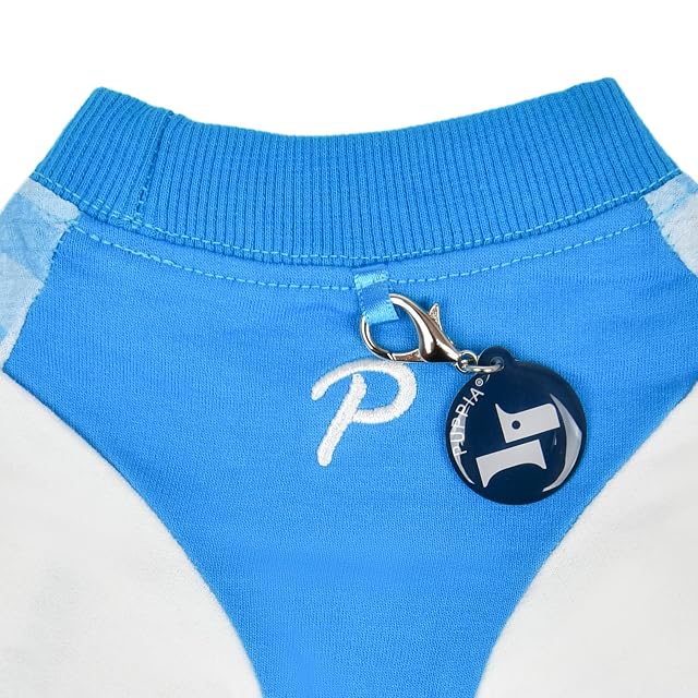 Foto 3 de 4 de Claude Camiseta para Perro L Azul Claro