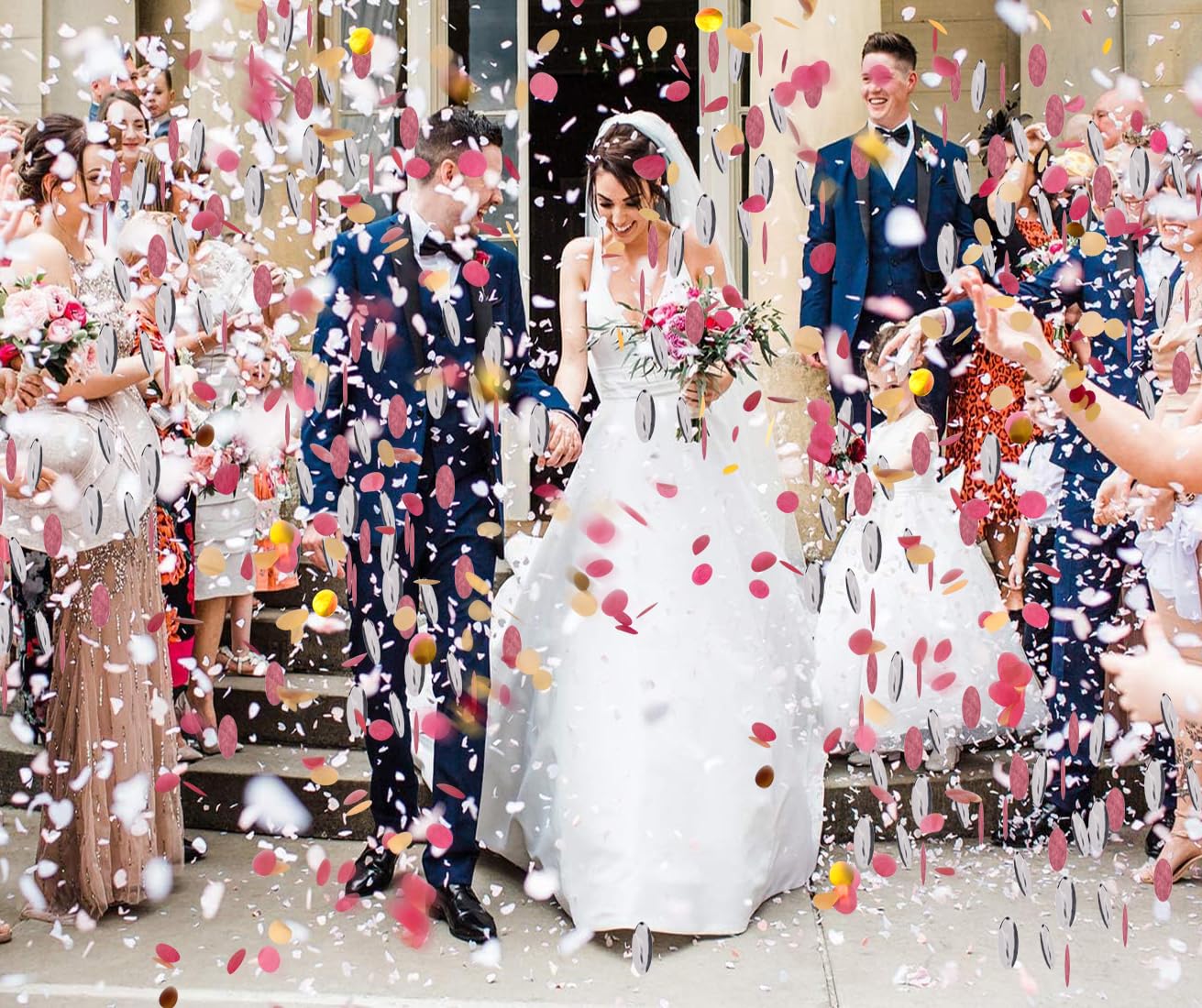 Burgund Gold Tan Confetti, bordowy, złote dekoracje imprezowe zaręczynowe, bordowe dekoracje imprezowe, bordowe złoto dekoracje stołu urodzinowego