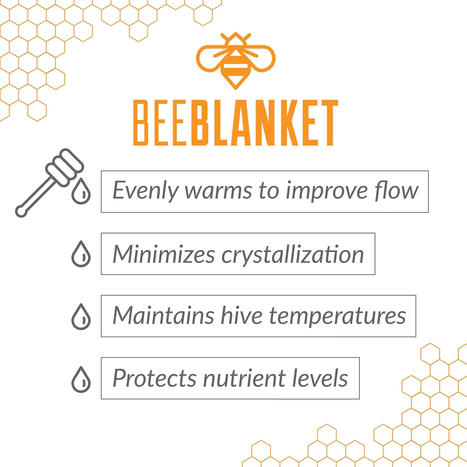 60% Off Discount Powerblanket BB05GV Bee Blanket Honey Heater, 5 gal Pail Heater with Cutout for Gate Valve, Charcoal Gray