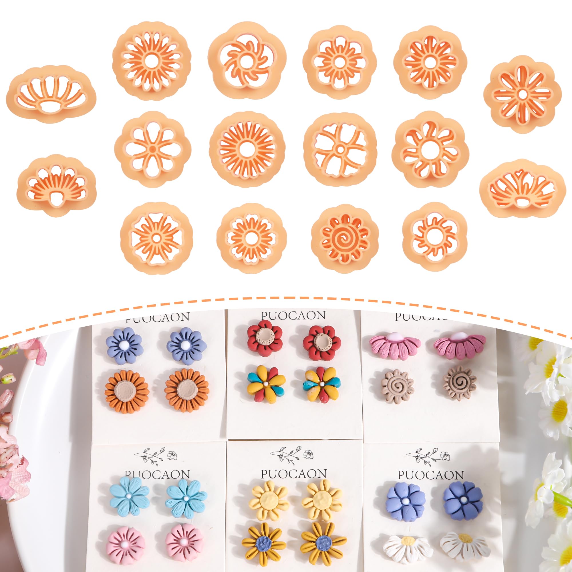 Mini Daisy Clay Cutter / Polymer Clay Tools / Jewellery Tools / Earring Making / Clay Tools