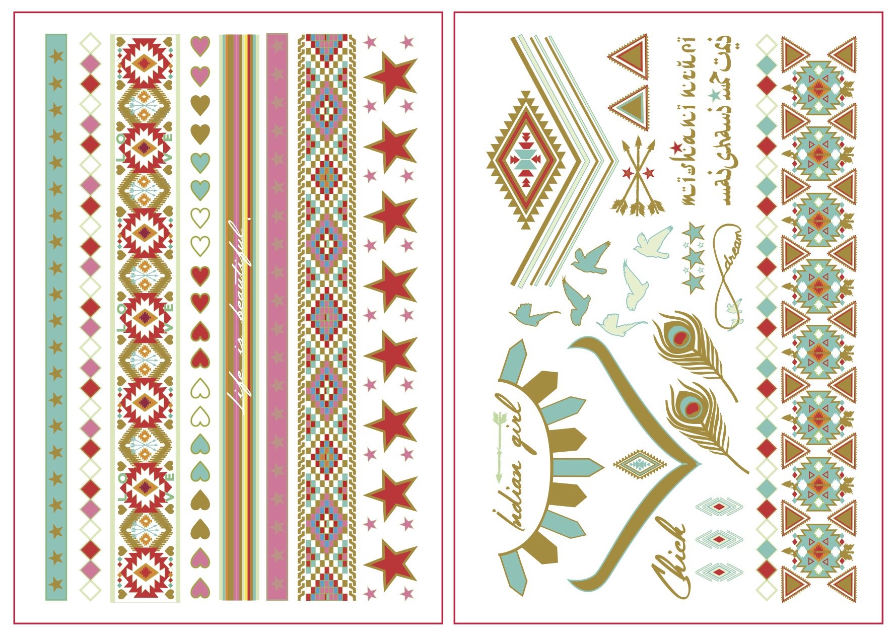 ジュエルタトゥー(Jewel tattoos) タイガーリリー T-0210 2枚入り ggw725x Amazon.co.jp: ジュエルタトゥー(Jewel tattoos) タイガーリリー