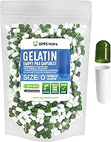 Vista 8 de XPRS Nutra Cápsulas vacías de tamaño 0 – 1000 cápsulas vacías de gelatina – Pastillas de relleno de cápsulas de bricolaje – Cápsulas de gel