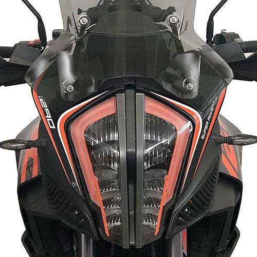 labelbike - Front Protection Stickers compatible with KTM 1290 Super Adventure S 2017-2020