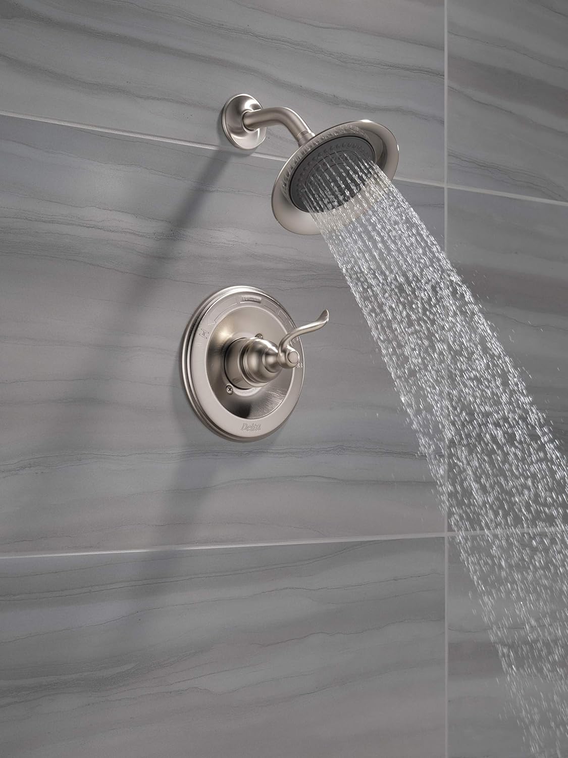 Up To 40% OFF Delta Faucet Windemere Single-Function Shower Trim Kit with Single-Spray Shower Head, Stainless BT14296-SS (Valve Not Included) Super Brands Delta Faucet Windemere Single-Function Shower Trim Kit with Single-Spray Shower Head, Stainless BT14296-SS (Valve Not Included)