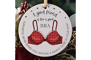 BFF Besties Best Friends Friendship Supportive Close-Knit Ornament 3" Round