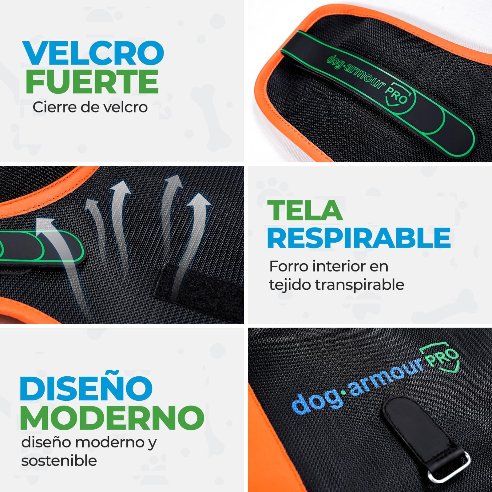 Arnés de protección para Perros: Protege a tu Mascota de ataques de Aves Rapaces y Otros Animales; Ajustable, sin estrangulamiento, Impermeable y Reflectante