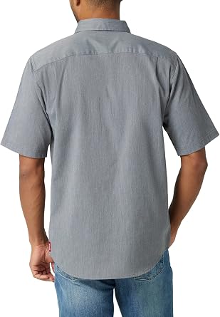 Wrangler Authentics Men's Short Sleeve Classic Woven Shirt