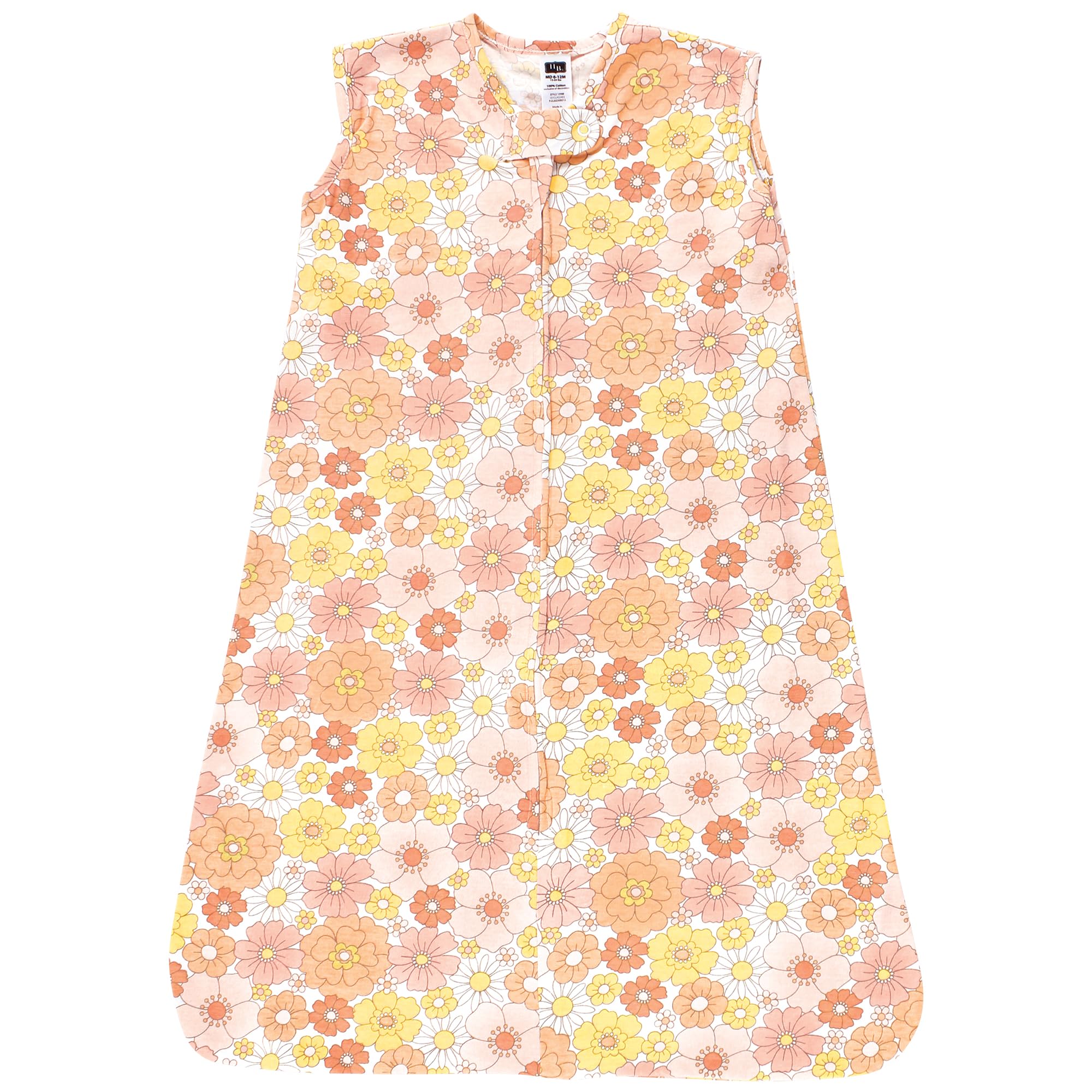 Hudson Baby Unisex BabyCotton Sleeveless Wearable Sleeping Bag, Sack, Blanket
